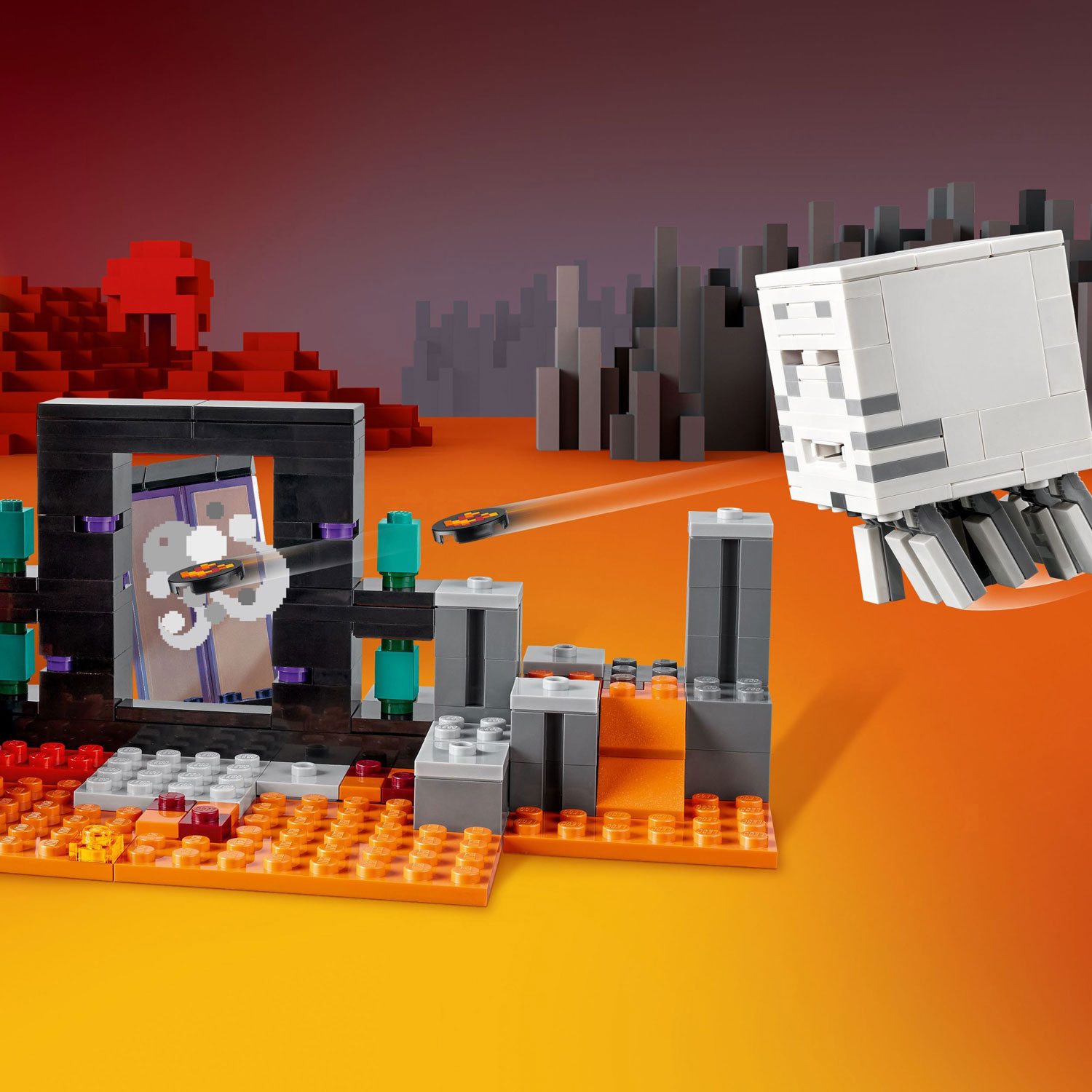 LEGO Minecraft : L'embuscade au portail du Nether - 352 pièces