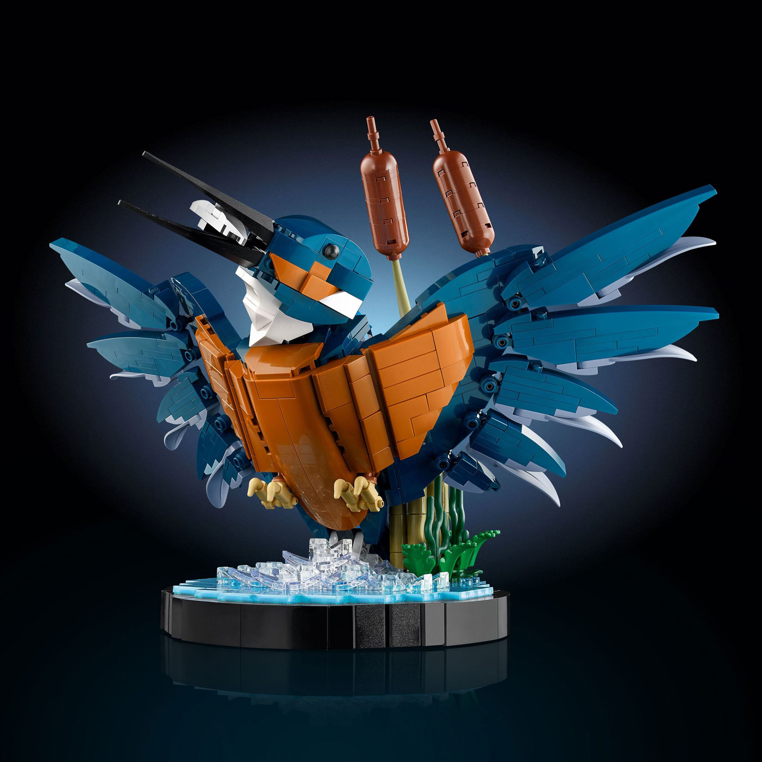 LEGO Icons: L'oiseau martin-pêcheur - 834 pièces