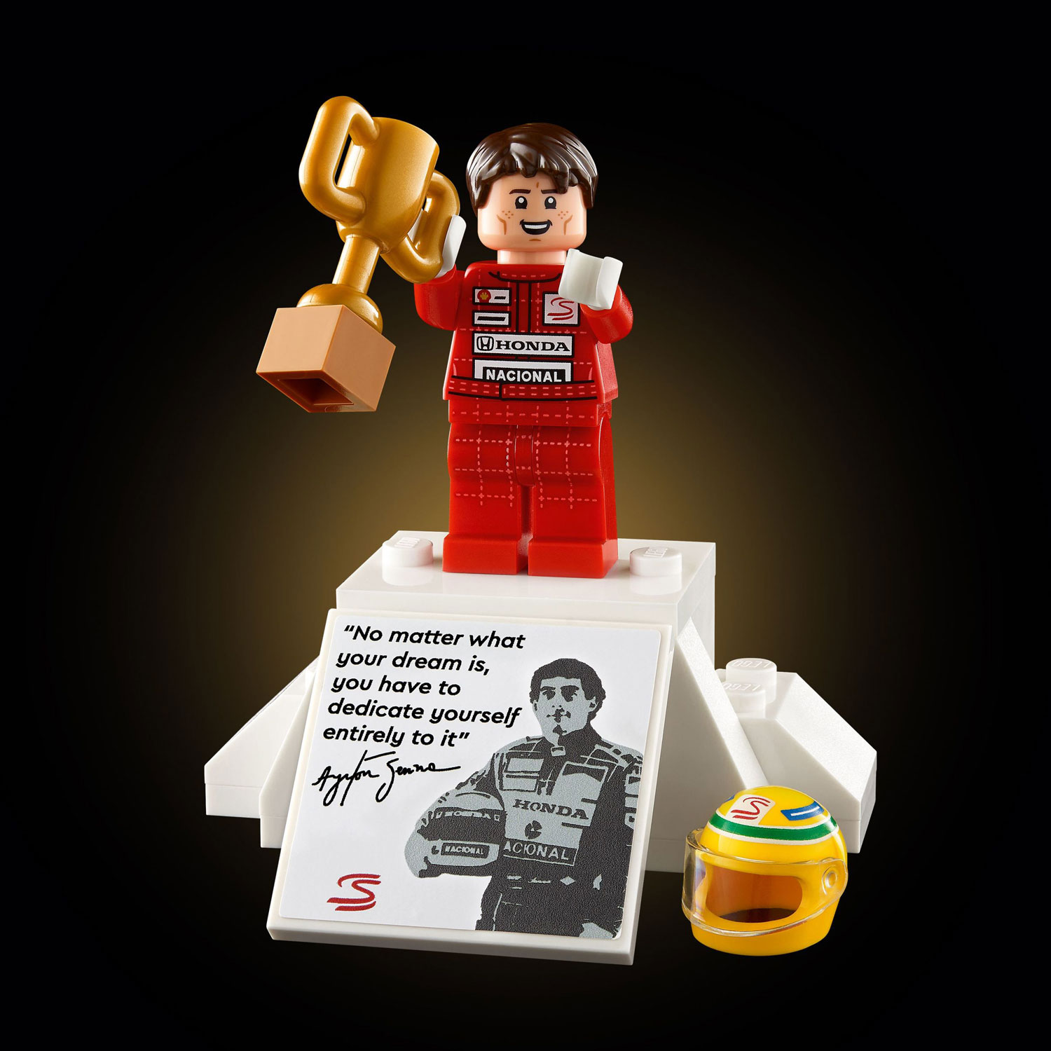 LEGO Icons: McLaren Model Car MP4/4 & Ayrton Senna - 693 Pieces