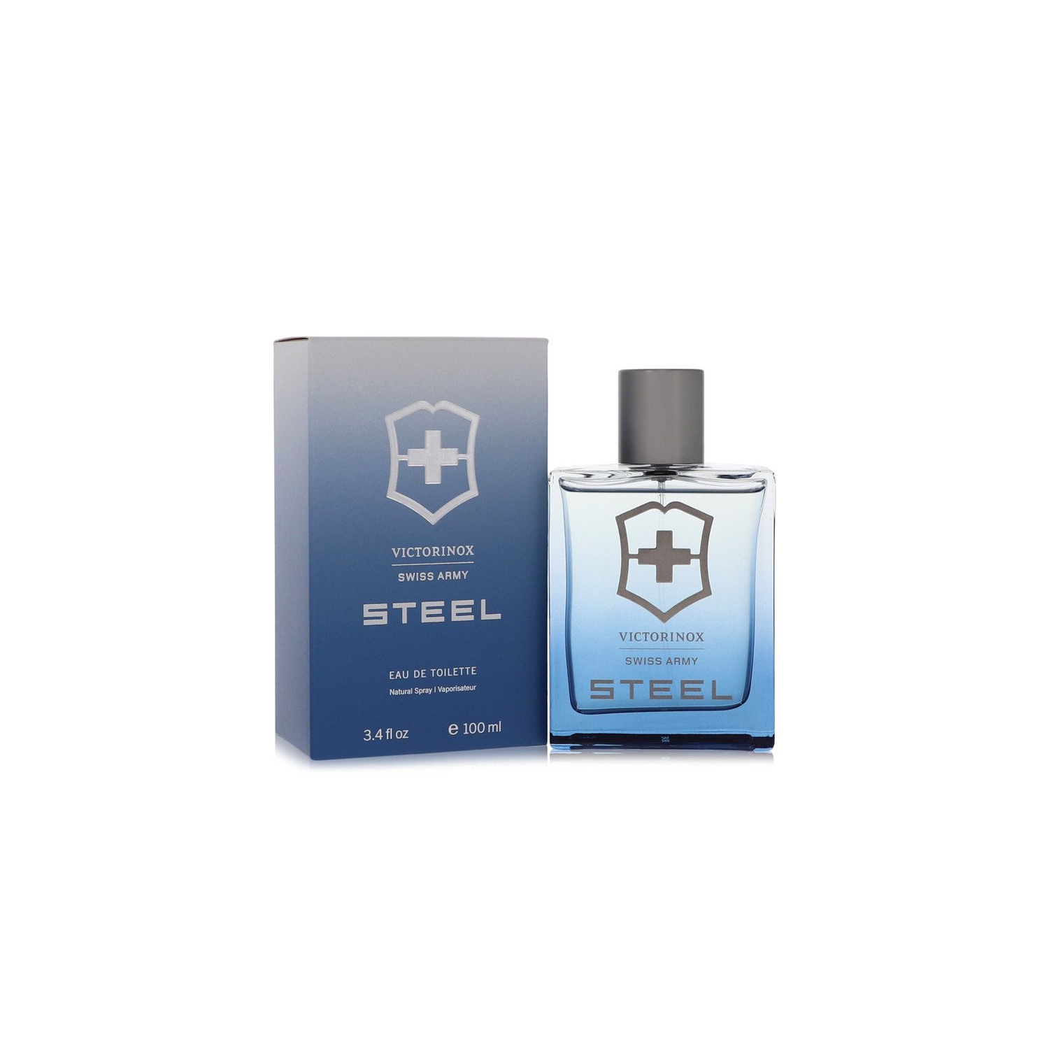 Swiss Army Steel by Swiss Army – eau de toilette en vaporisateur 3,4&nbsp;oz pour hommes