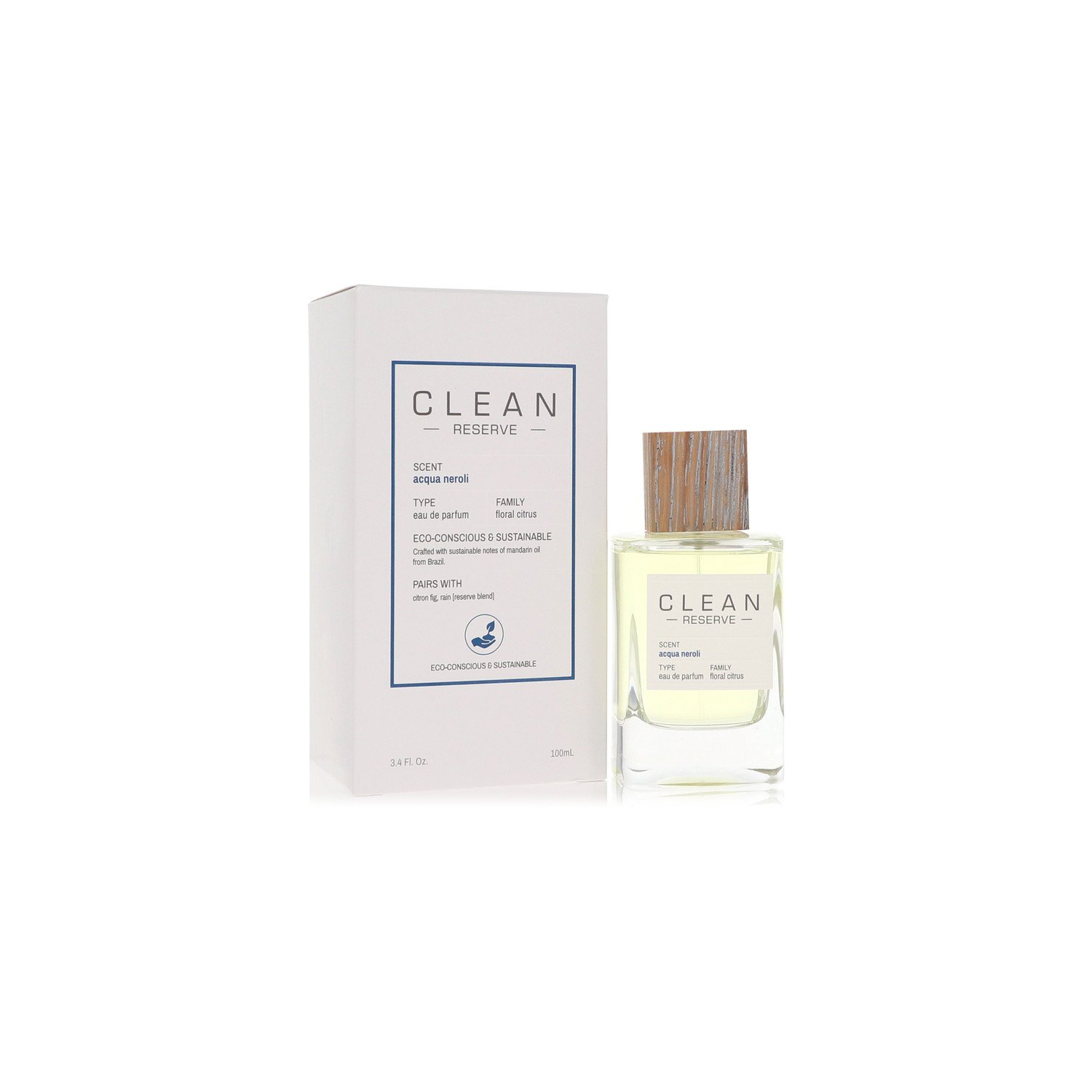 Clean Reserve Acqua Neroli by Clean Eau De Parfum Spray oz for