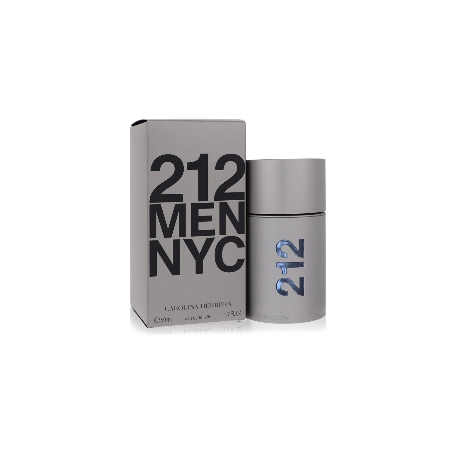 212 by Carolina Herrera Eau De Toilette Spray (New Packaging) 1.7 oz for Men