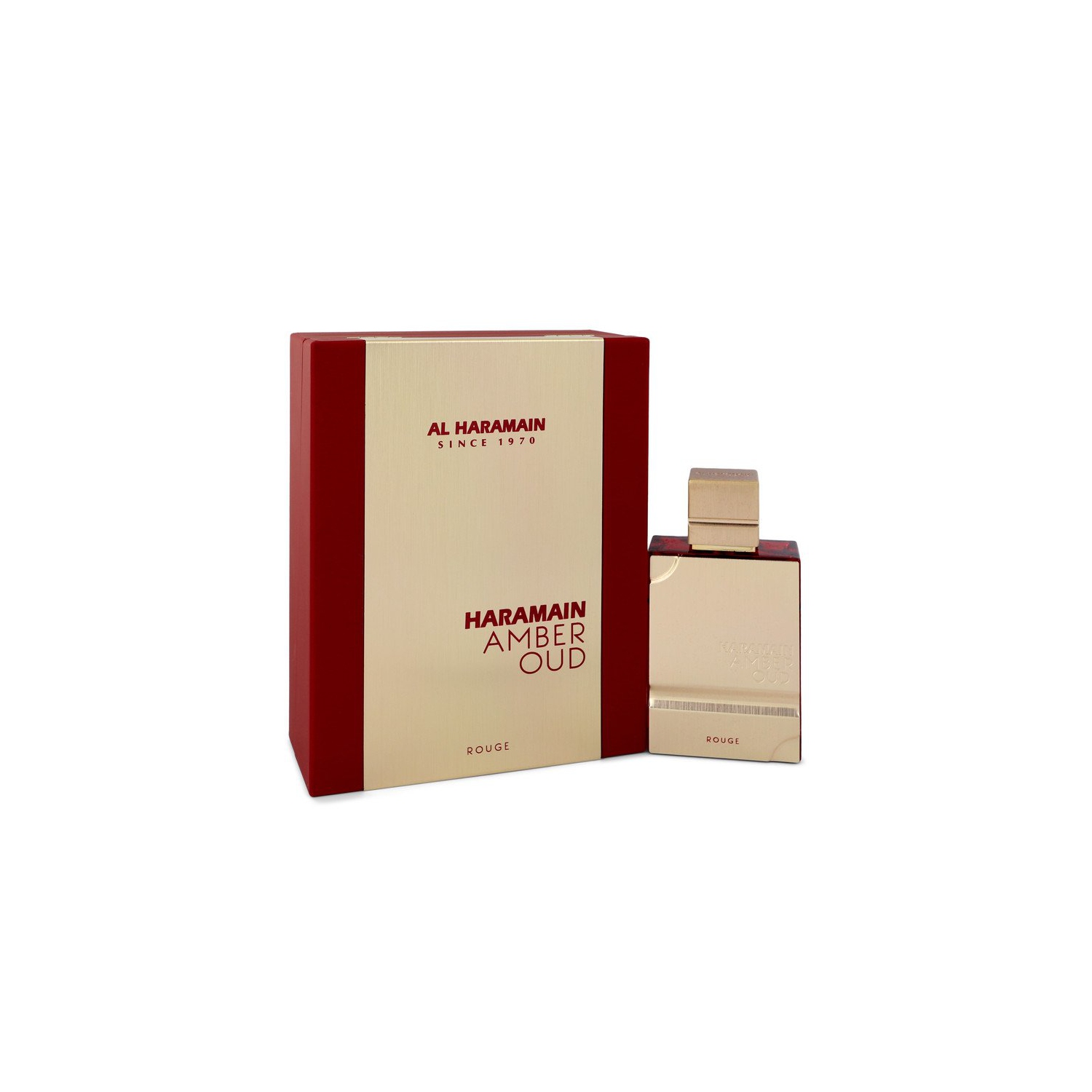 Al Haramain Amber Oud Rouge par Al Haramain eau de parfum Spray 2&nbsp;oz pour hommes