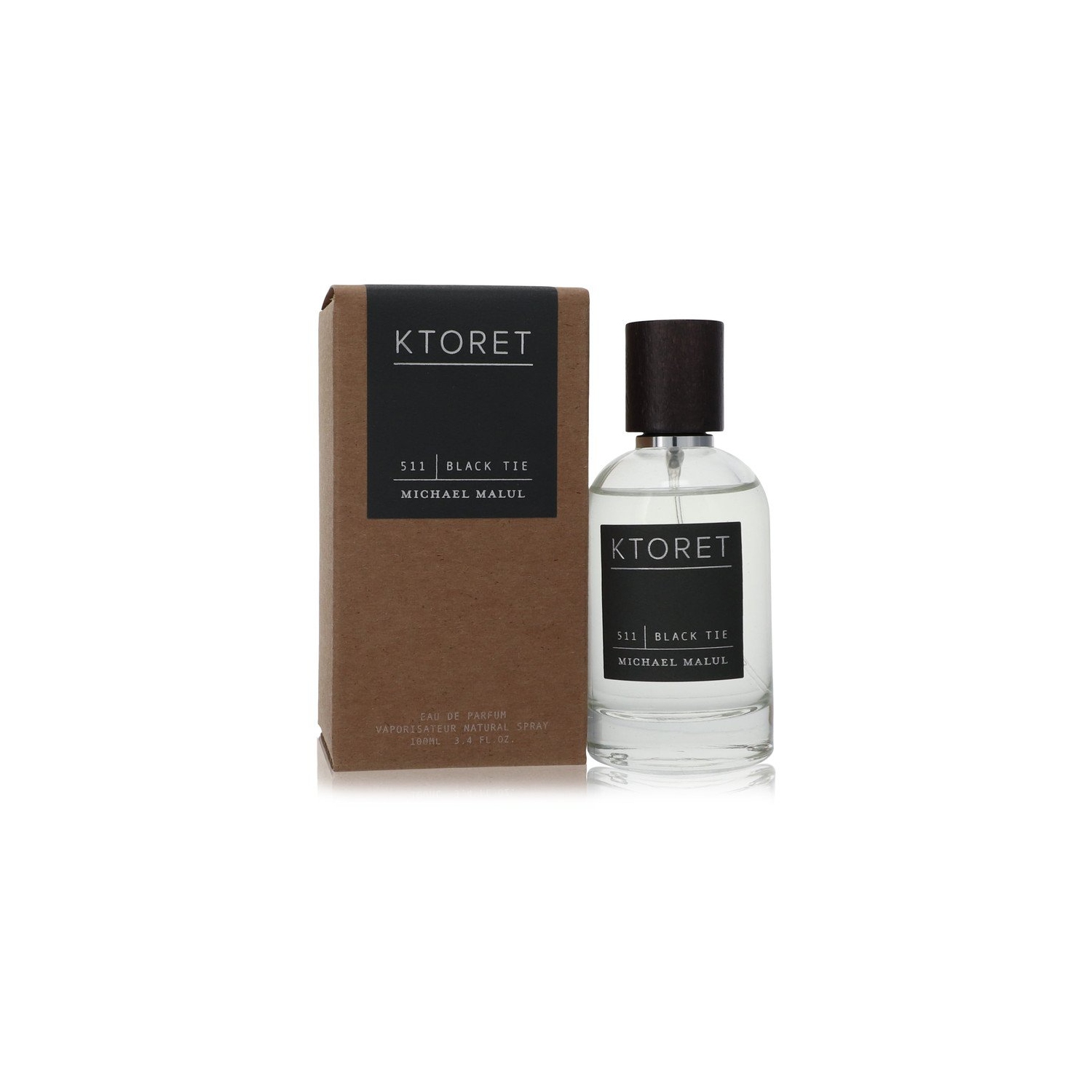 Ktoret 511 Black Tie de Michael Malul eau de parfum Spray 3,4&nbsp;oz pour hommes