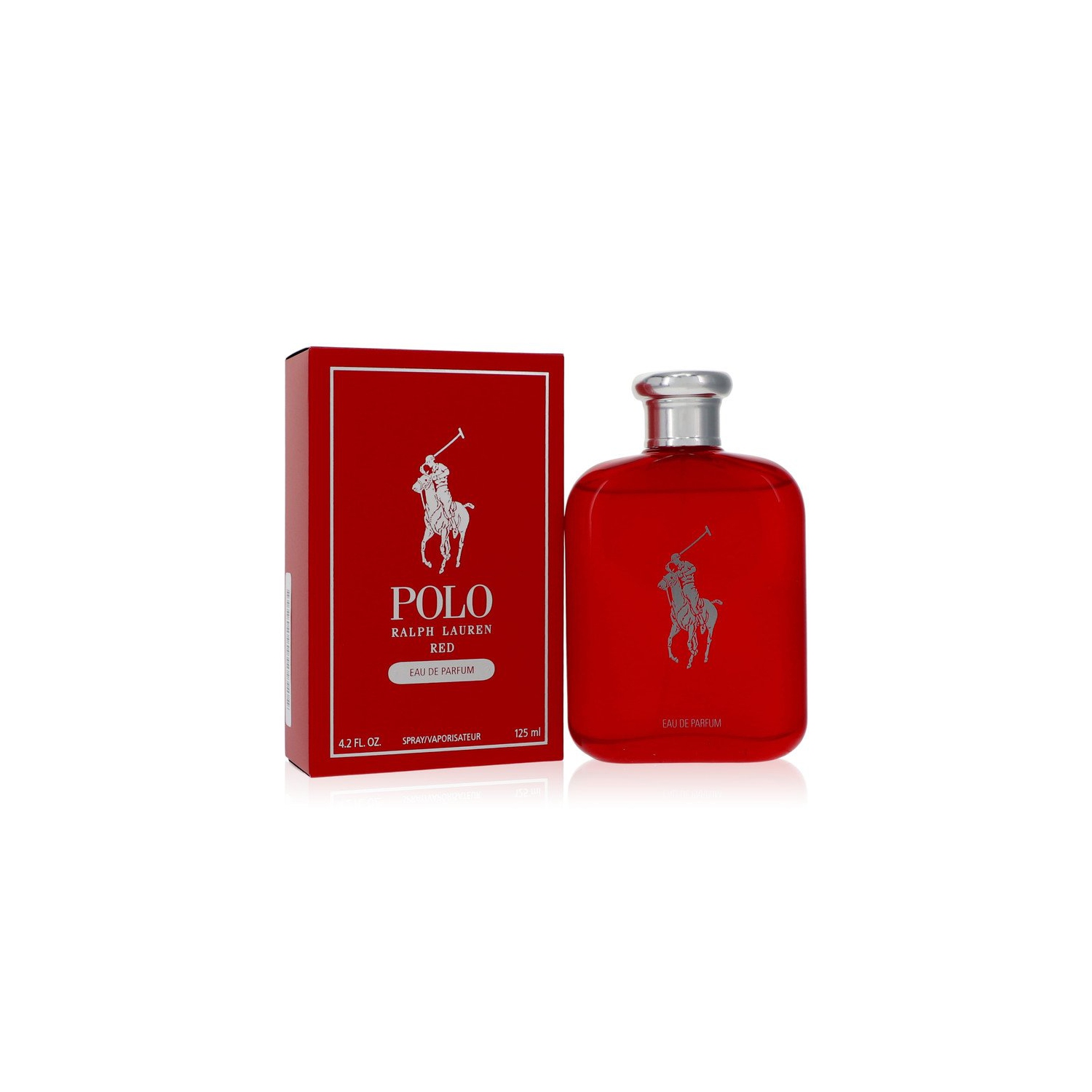 Polo Red by Ralph Lauren Eau De Parfum Spray 4.2 oz for Men