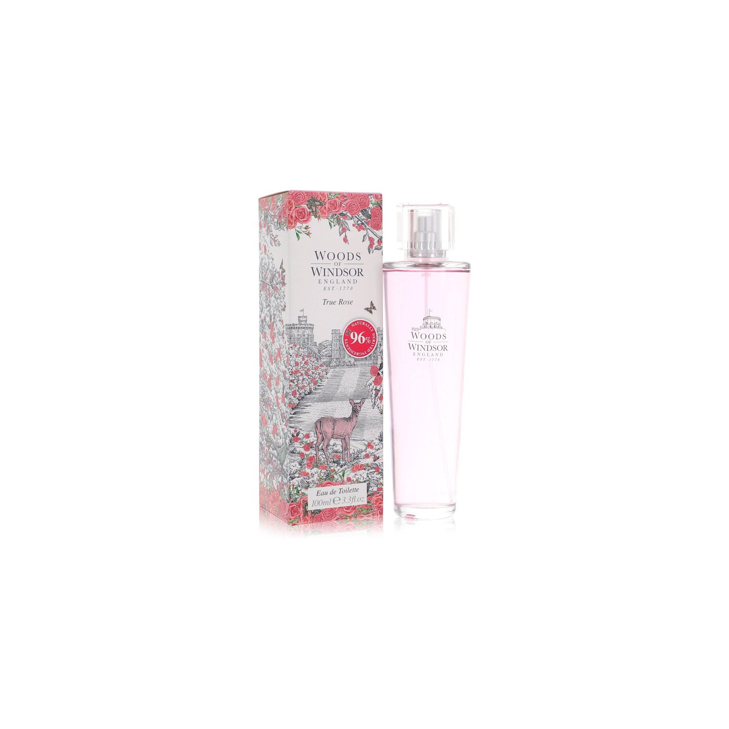 True Rose by Woods of Windsor Eau De Toilette Spray oz for