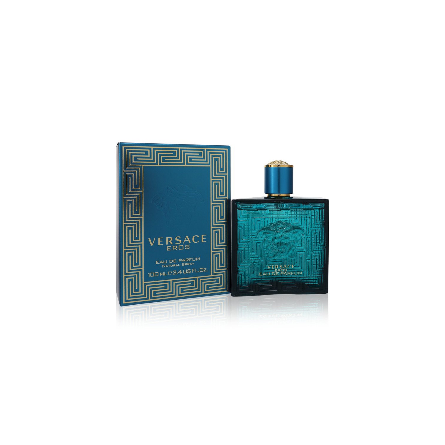 Eau de parfum Versace Eros by Versace Spray 3,4&nbsp;oz pour hommes