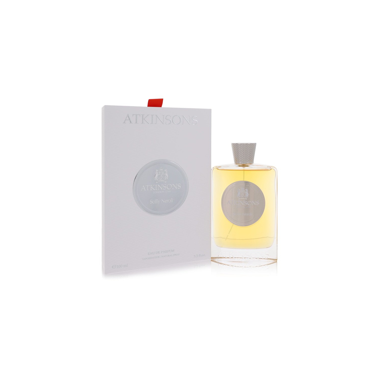 Scilly Neroli by Atkinsons Eau De Parfum Spray 3.3 oz for Women