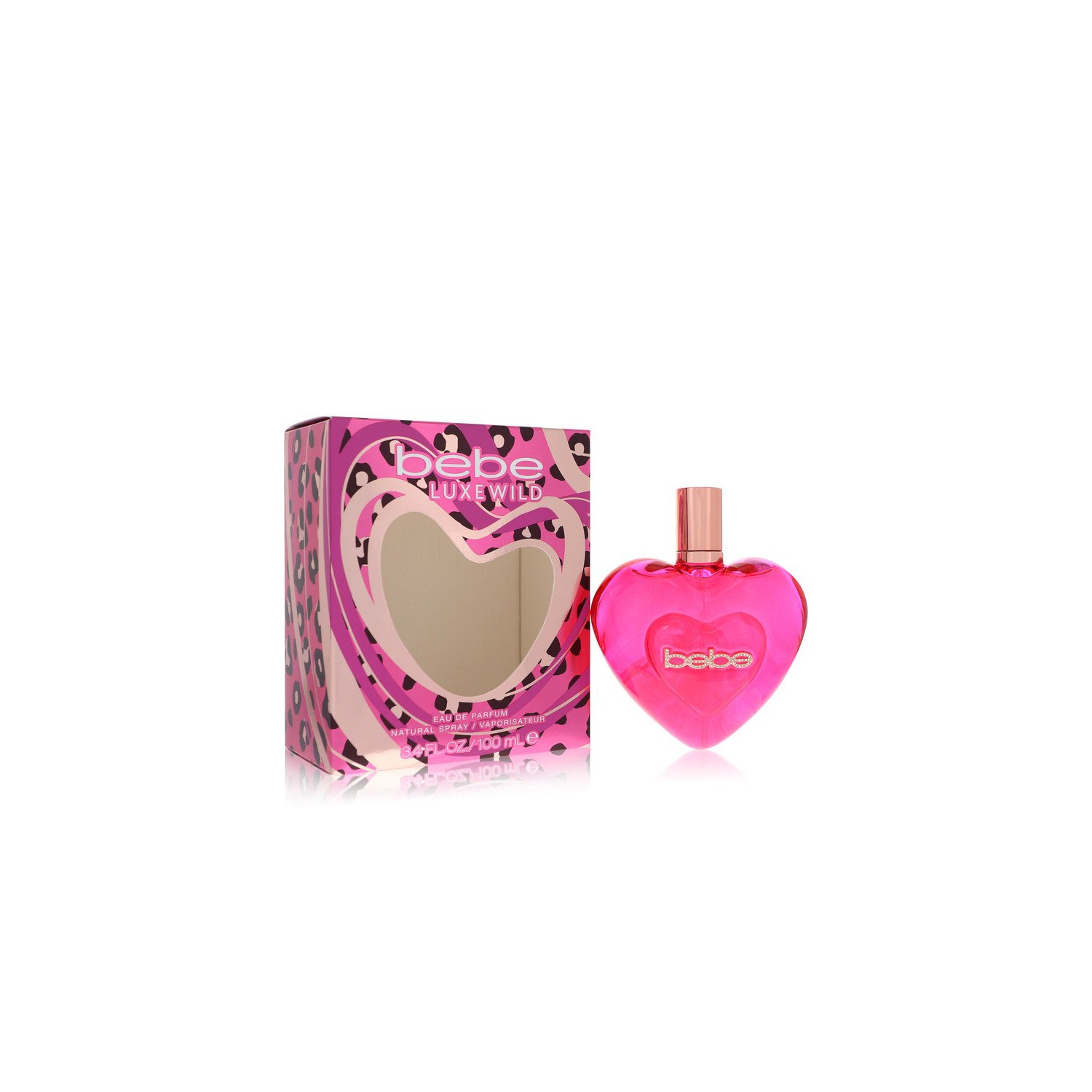 Bebe Luxe Wild by Bebe Eau De Parfum Spray 3.4 oz for Women