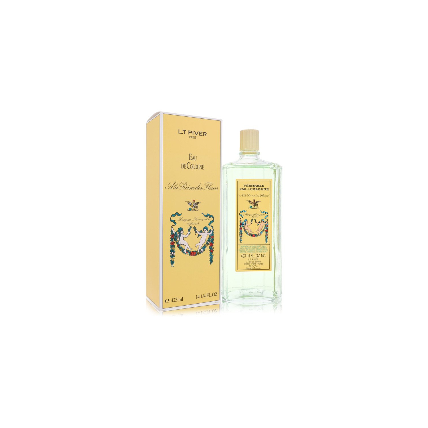 A La Reine Des Fleurs by Lt Piver Eau De Cologne 14.25 oz for Women