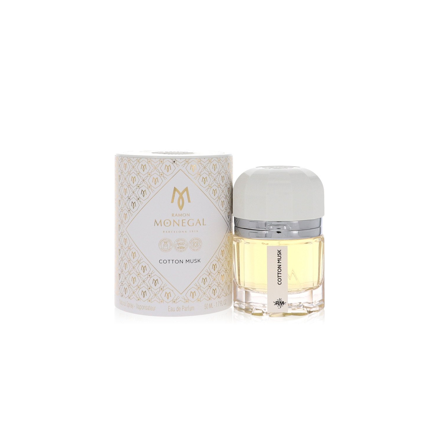 Ramon Monegal Cotton Musk de Ramon Monegal eau de parfum vaporisateur 1,7&nbsp;oz pour femmes