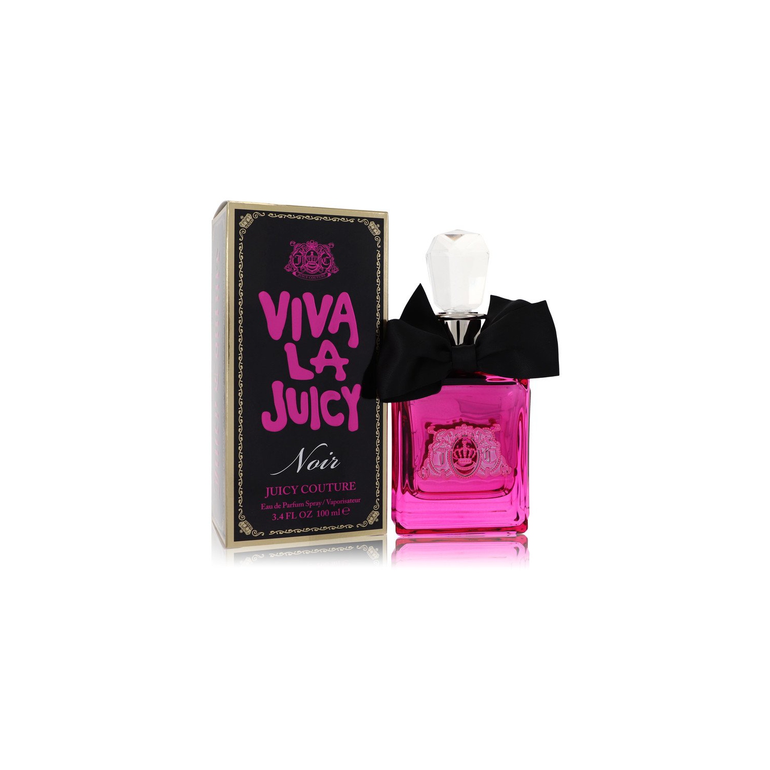 Viva La Juicy Noir by Juicy Couture Eau De Parfum Spray 3.4 oz for Women