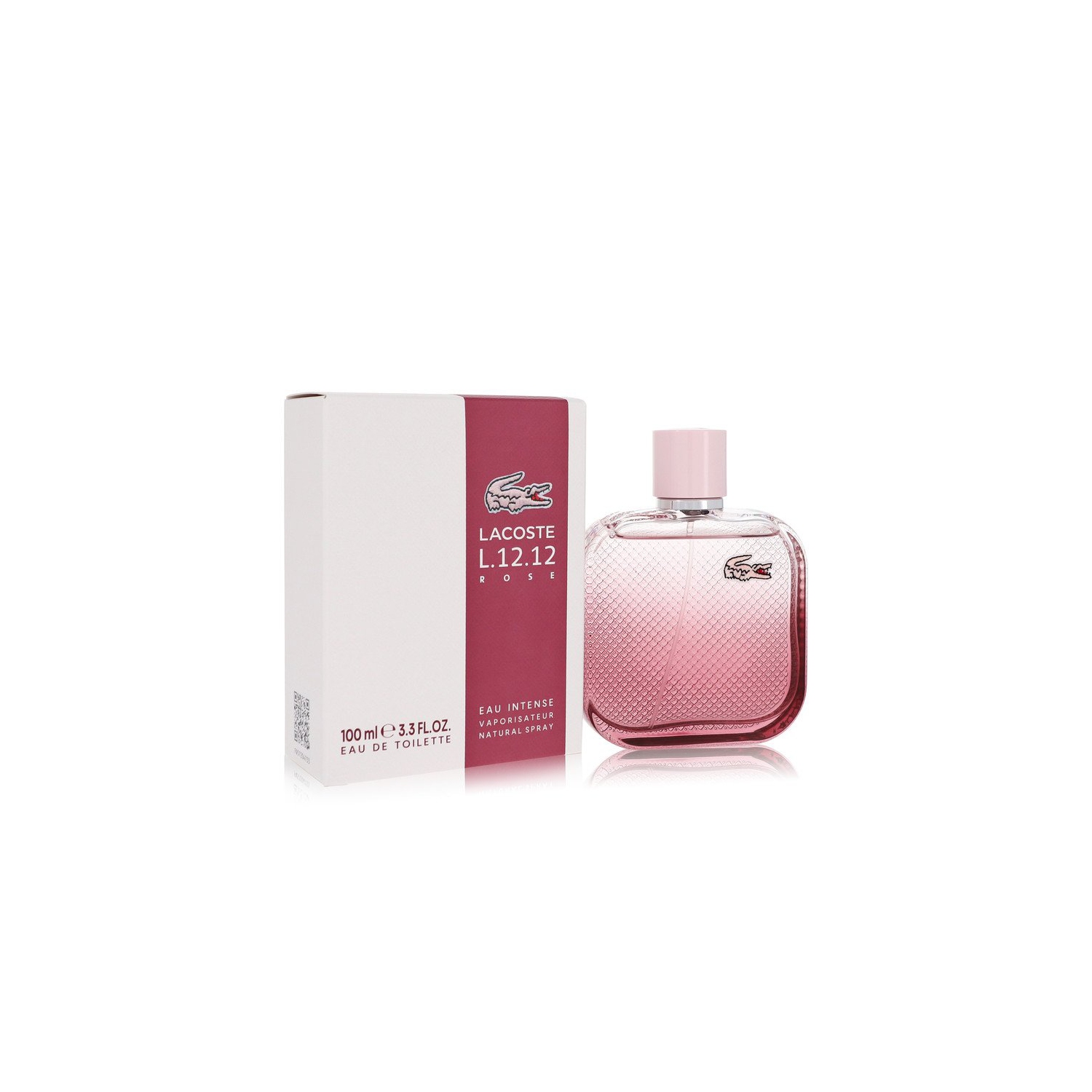 Eau de Lacoste eau de Lacoste L.12.12 Rose eau intense par Lacoste eau de toilette vaporisateur 3,3&nbsp;oz pour femmes