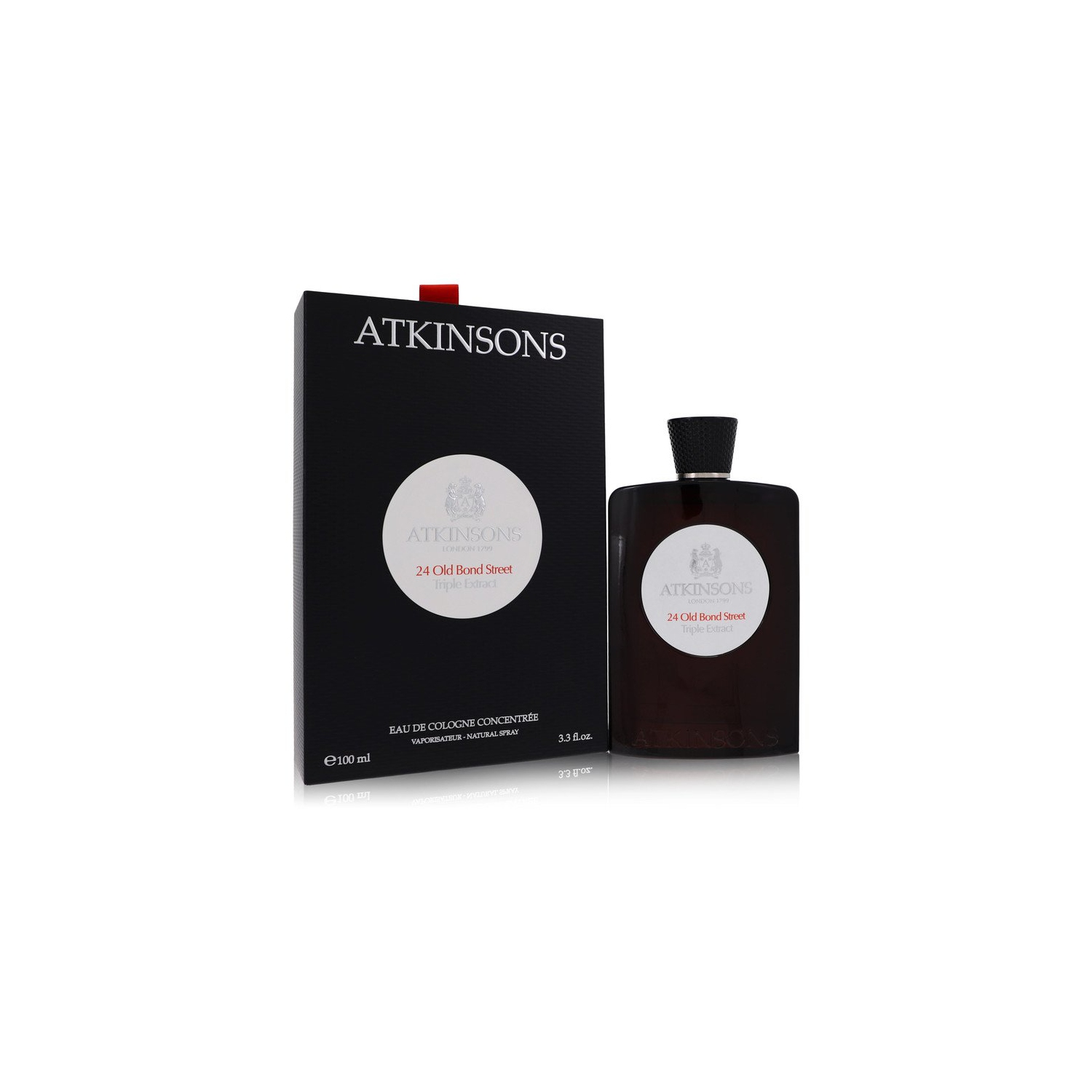 24 Old Bond Street Triple Extract by Atkinsons eau de Cologne Concentre Spray 3,3&nbsp;oz pour hommes