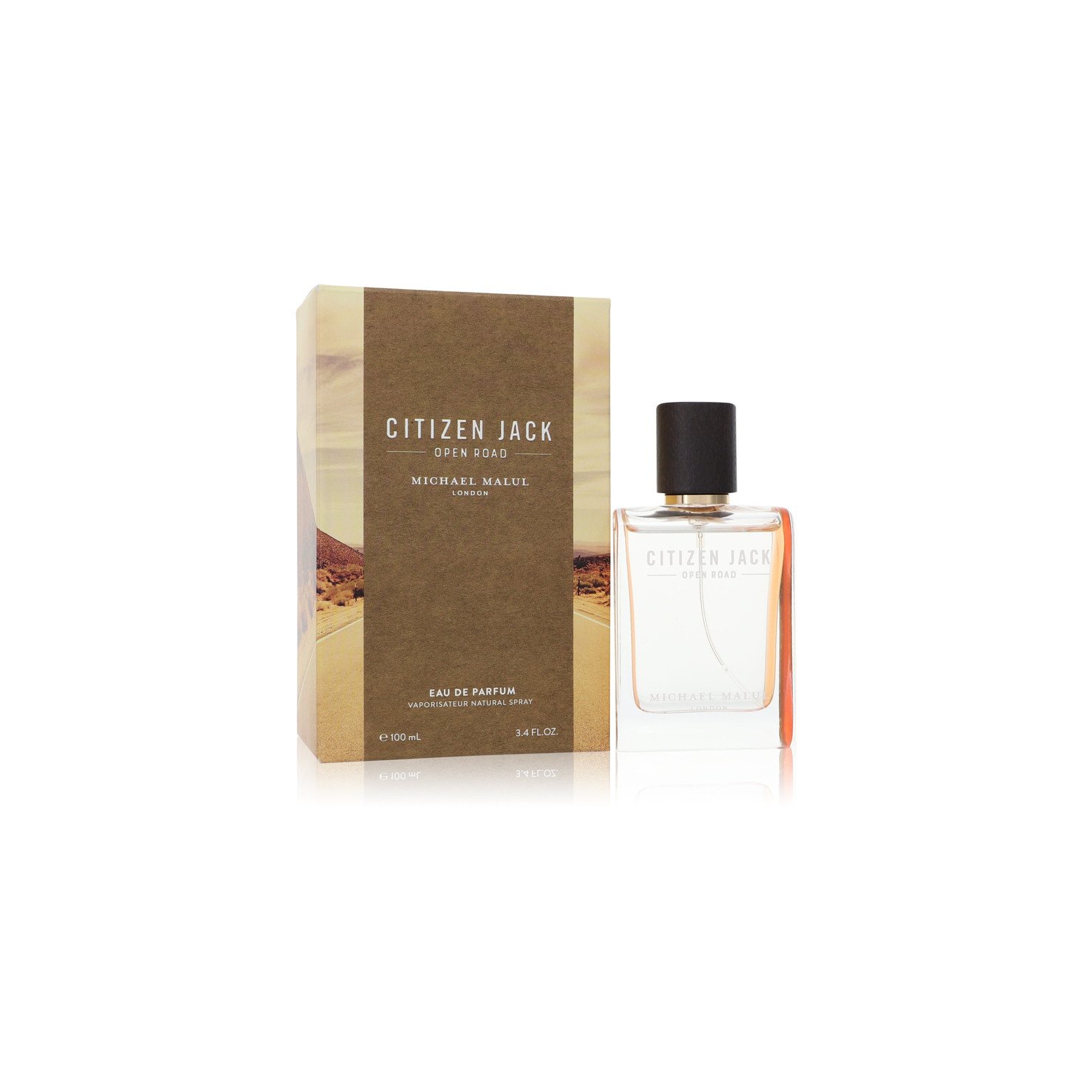 Citizen Jack Open Road par Michael Malul eau de parfum en vaporisateur 3,4&nbsp;oz pour hommes