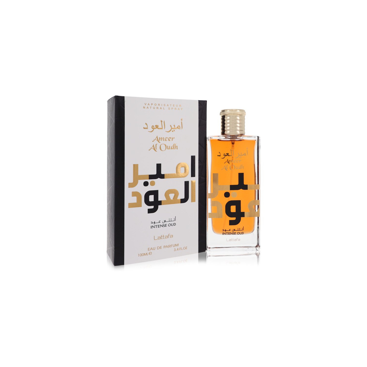 Ameer Al Oudh Intense Oud by Lattafa Eau De Parfum Spray 3.4 oz for Women