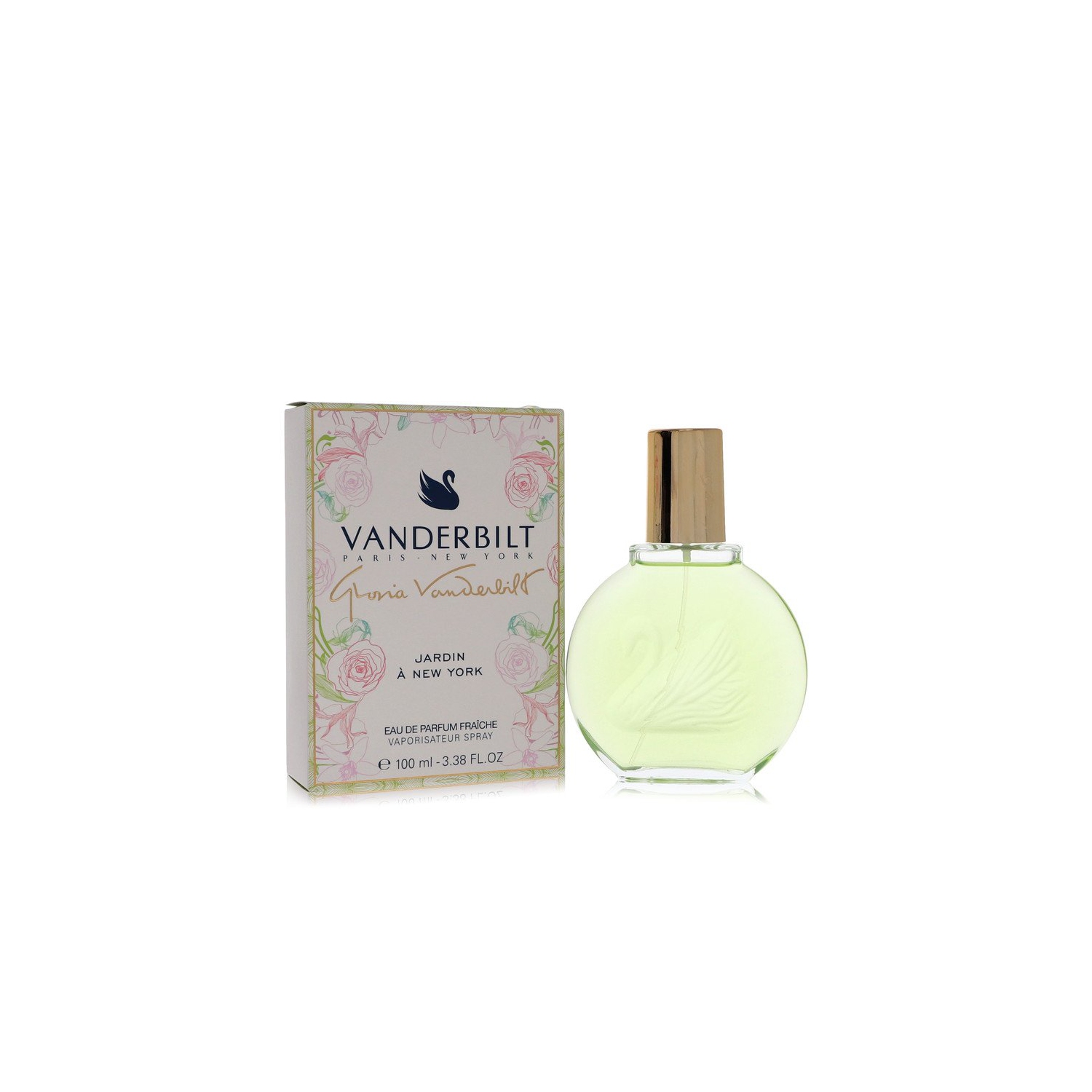 Vanderbilt Jardin A New York by Gloria Vanderbilt Eau De Parfum Fraiche Spray 3.4 oz for Women