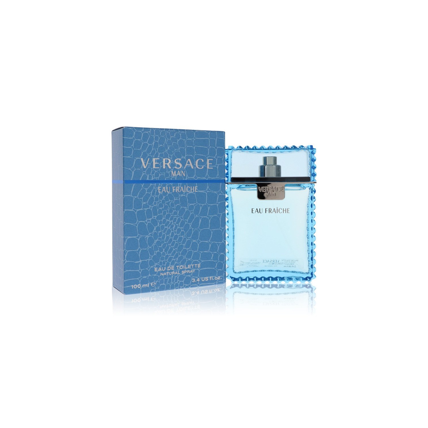 Eau de toilette en vaporisateur Versace Man by Versace 3,4&nbsp;oz pour hommes