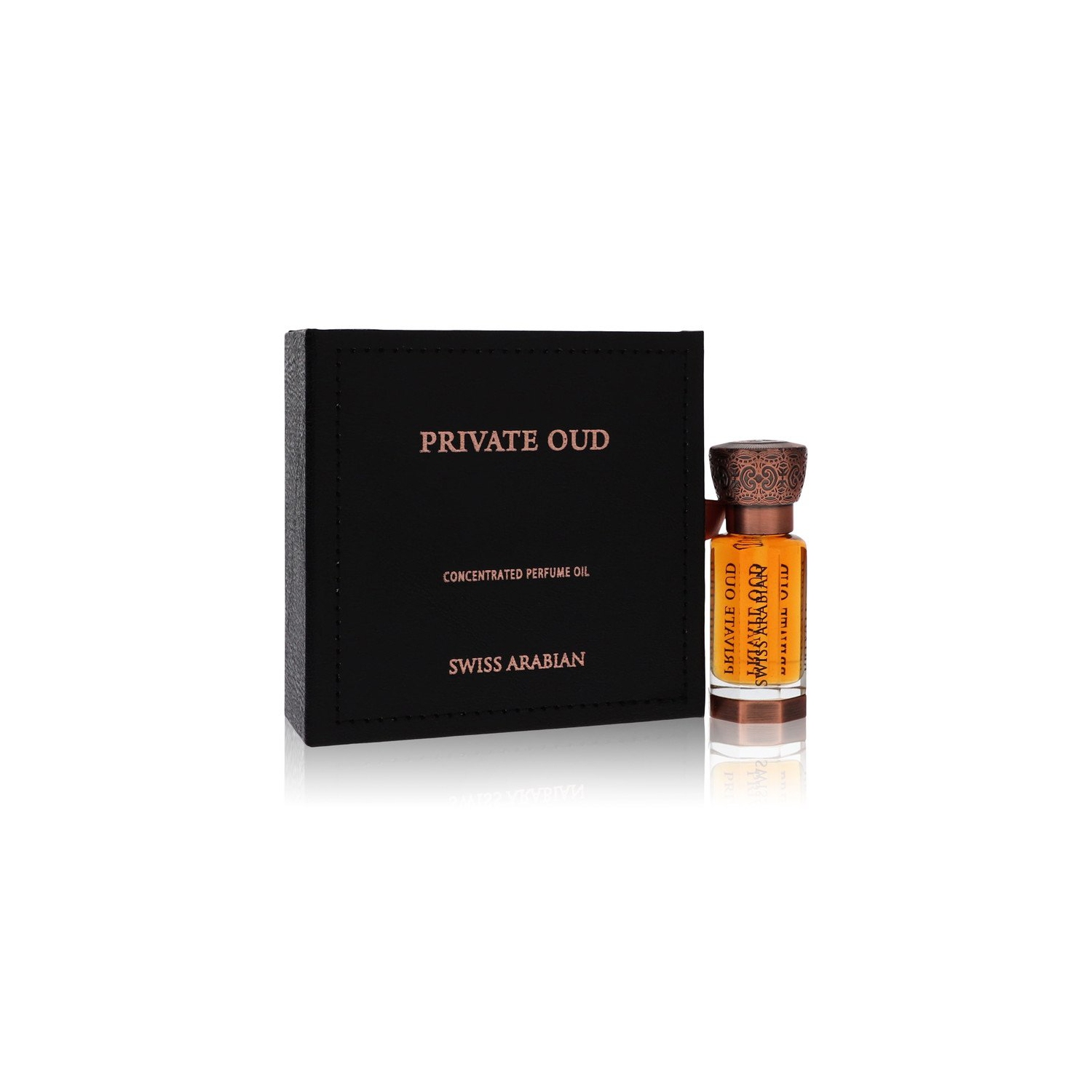 Swiss Arabian Private Oud by Swiss Arabian Concentrated Perfume Oil (Unisex) .4 oz for Men