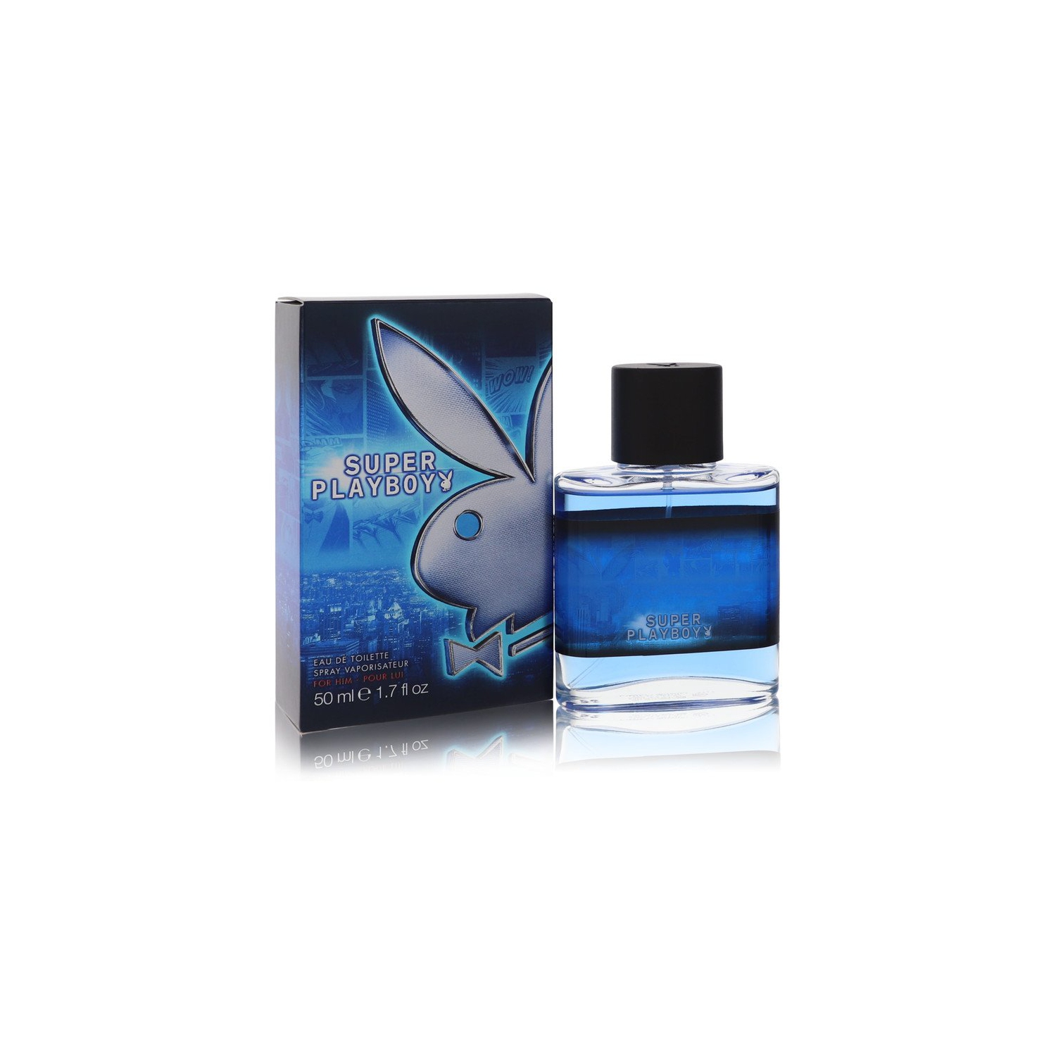 Super Playboy by Coty Eau De Toilette Spray 1.7 oz for Men