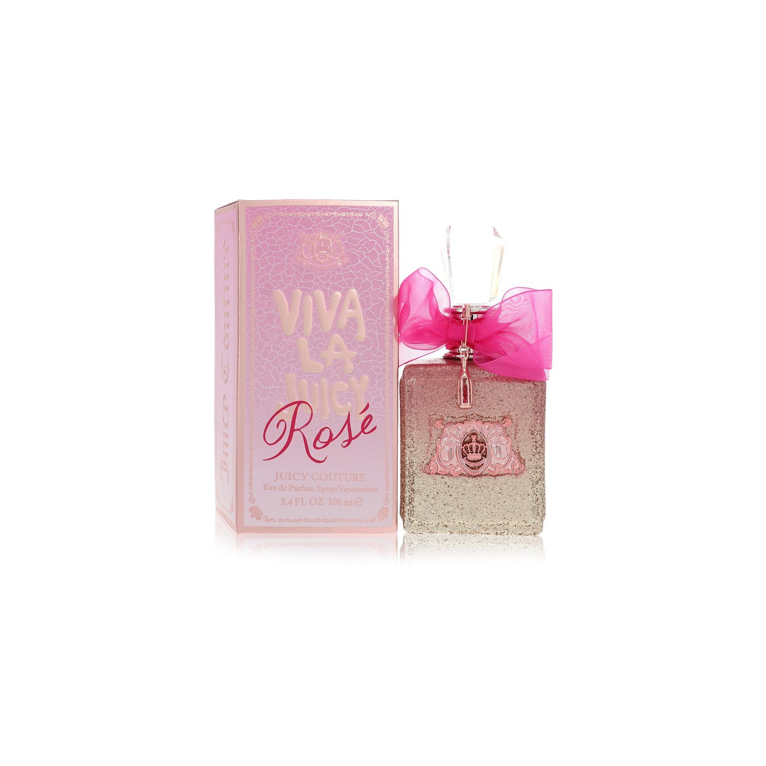 Eau de parfum en vaporisateur Viva la Juicy Rose de Juicy Couture 3,4&nbsp;oz pour femmes