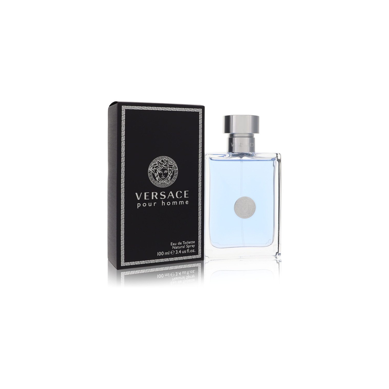 Versace Pour Homme by Versace Eau De Toilette Spray 3.4 oz for Men