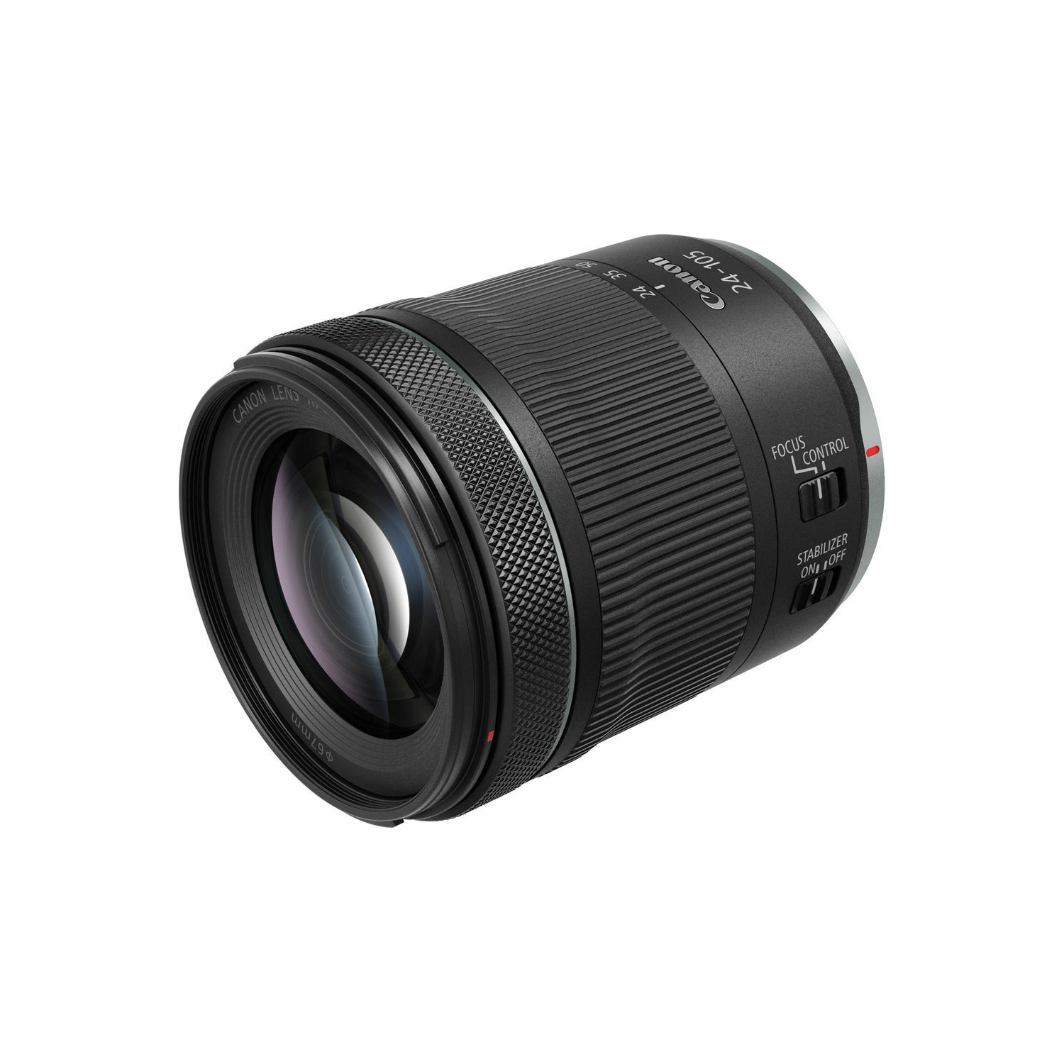 Canon RF 24-105mm f/4-7.1 IS STM Lens 4111C002 + UV Filter Bundle Open Box