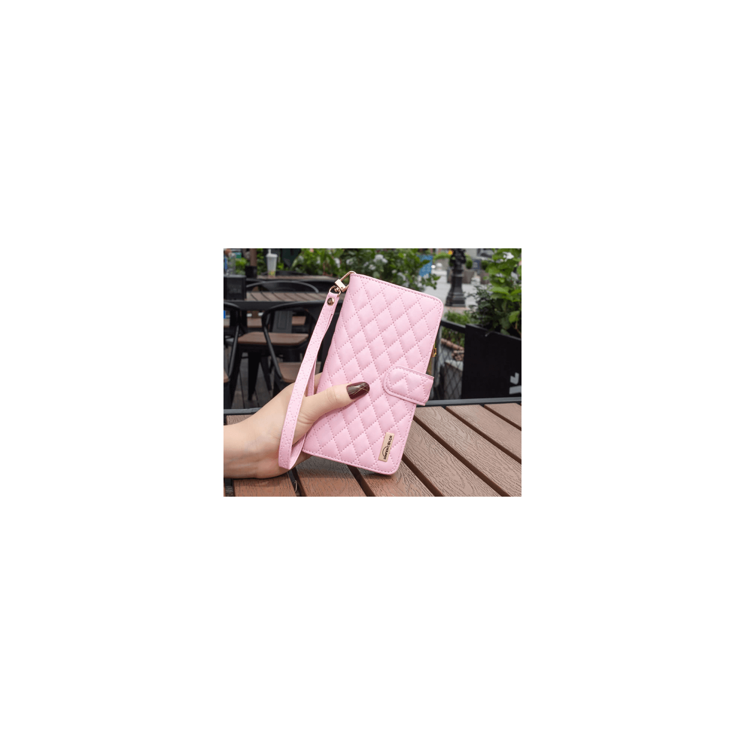 Samsung Smart View Wallet Case for Galaxy S23 - Pink
