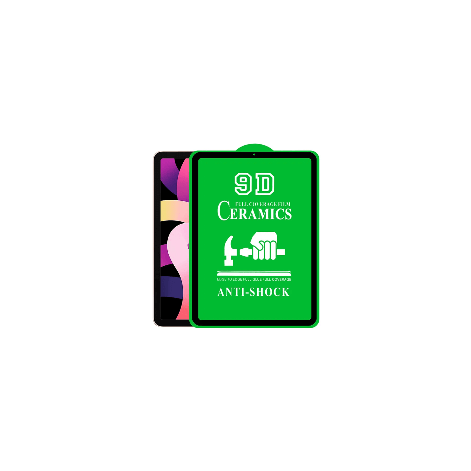 Protecteur d'écran en verre céramique de SuparShield pour iPad Pro de 11 po Air (5th/4th gén.)