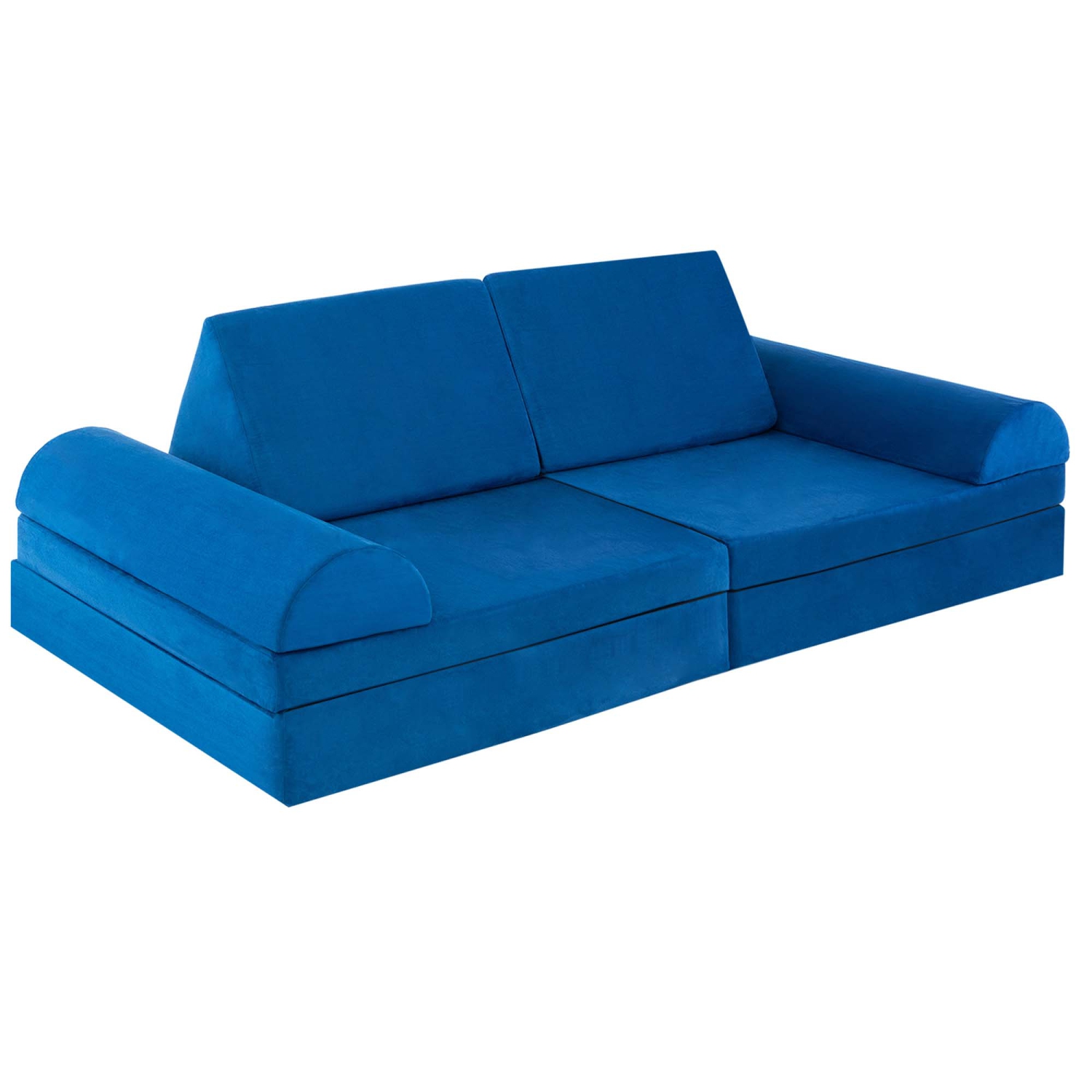 Ensemble de sofa de jeu modulaire convertible en mousse pour enfant 8 pièces de Costway