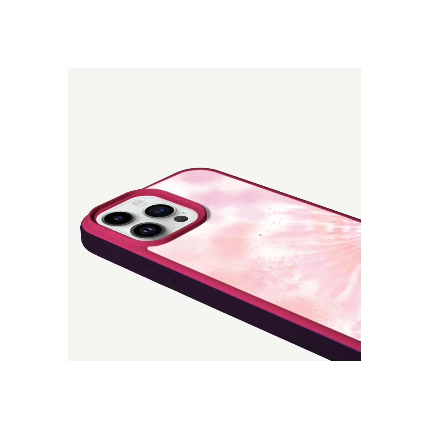 MagSafe iPhone 13 Pro Pink Tie Dye Case