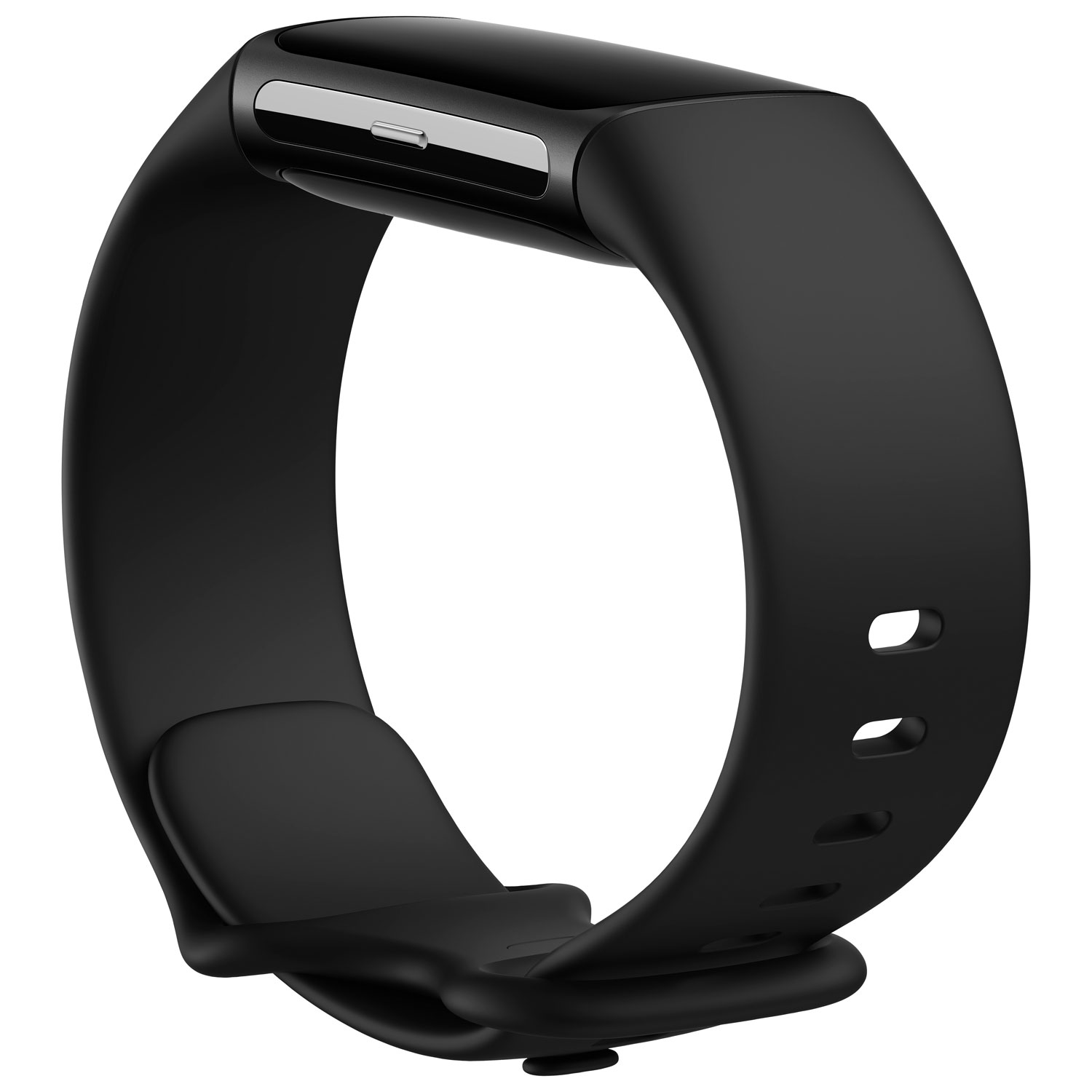 Moniteur de mise en forme Fitbit Charge 6 de Google avec GPS, fréquence cardiaque, suivi du sommeil et 6 mois de Fitbit Premium - Noir volcanique/Noir