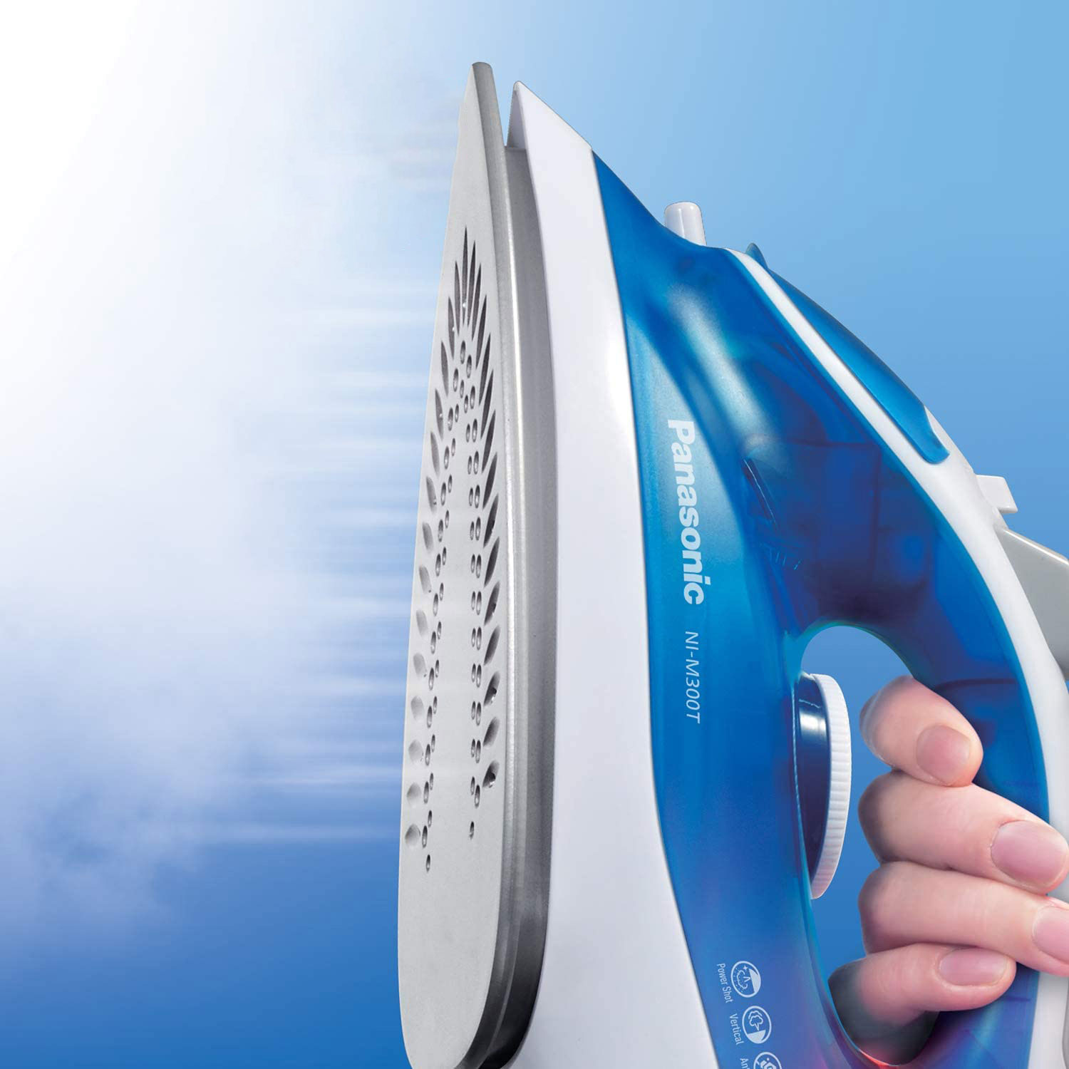 Panasonic Steam Iron - Blue