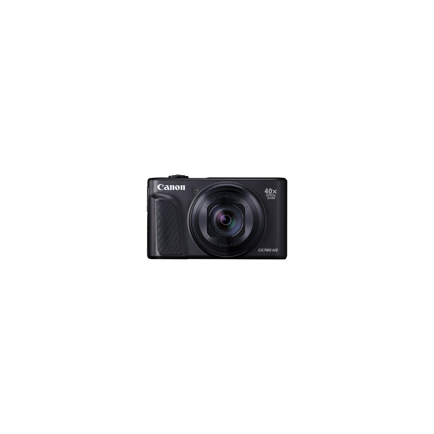 Refurbished (Excellent) - Canon PowerShot SX740 HS Wi-Fi 20.3MP 40x Optical Zoom Digital Camera - Black