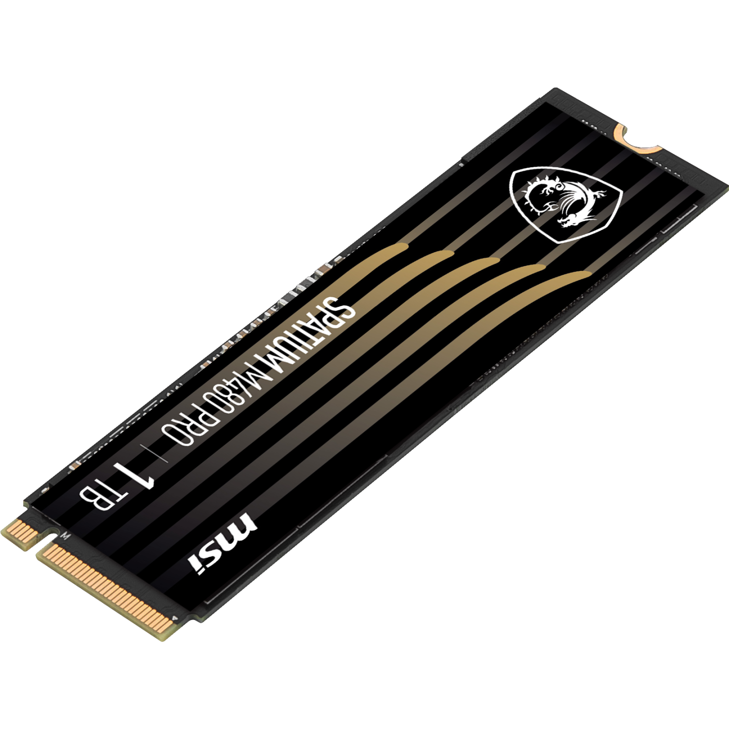 メモリー MSI SPATIUM M480 PRO 1TB SSD MSI SPATIUM M480 PRO PCIe 4.0 NVMe M.2 1TB Internal Gaming