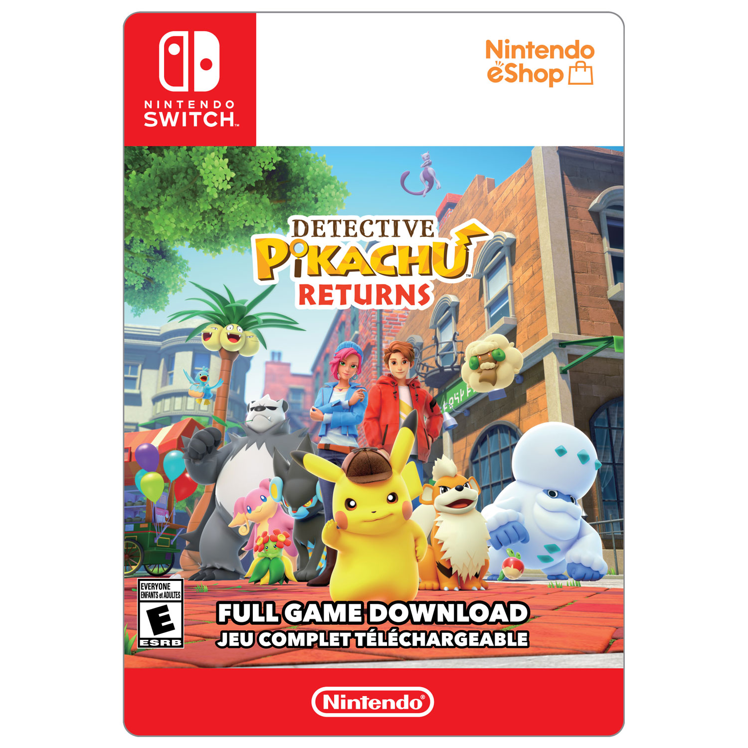 Detective Pikachu Returns (Switch) - Digital Download