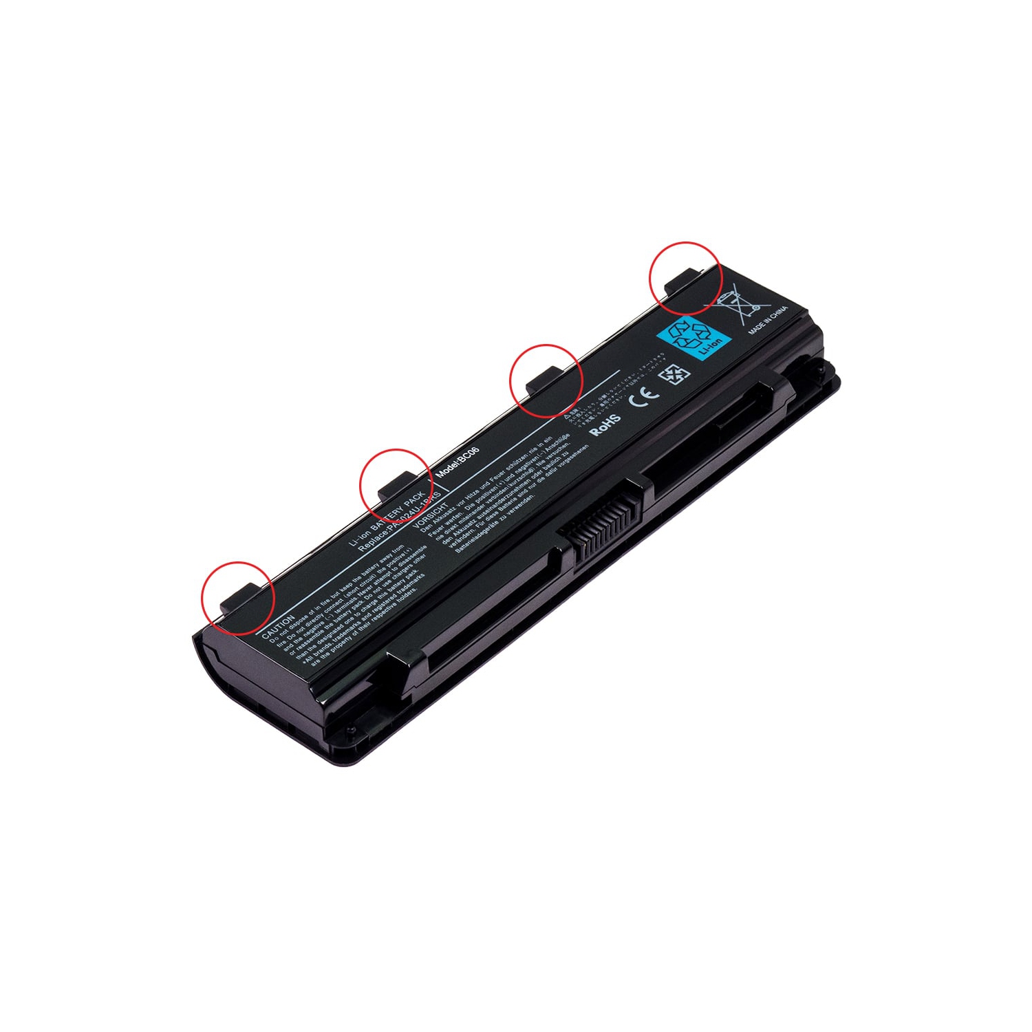 BATTDEPOT NEW Laptop Battery for Toshiba Satellite Pro C850-10V PA5023U-1BRS PA5024U-1BRS PA5025U-1BRS [71Wh]