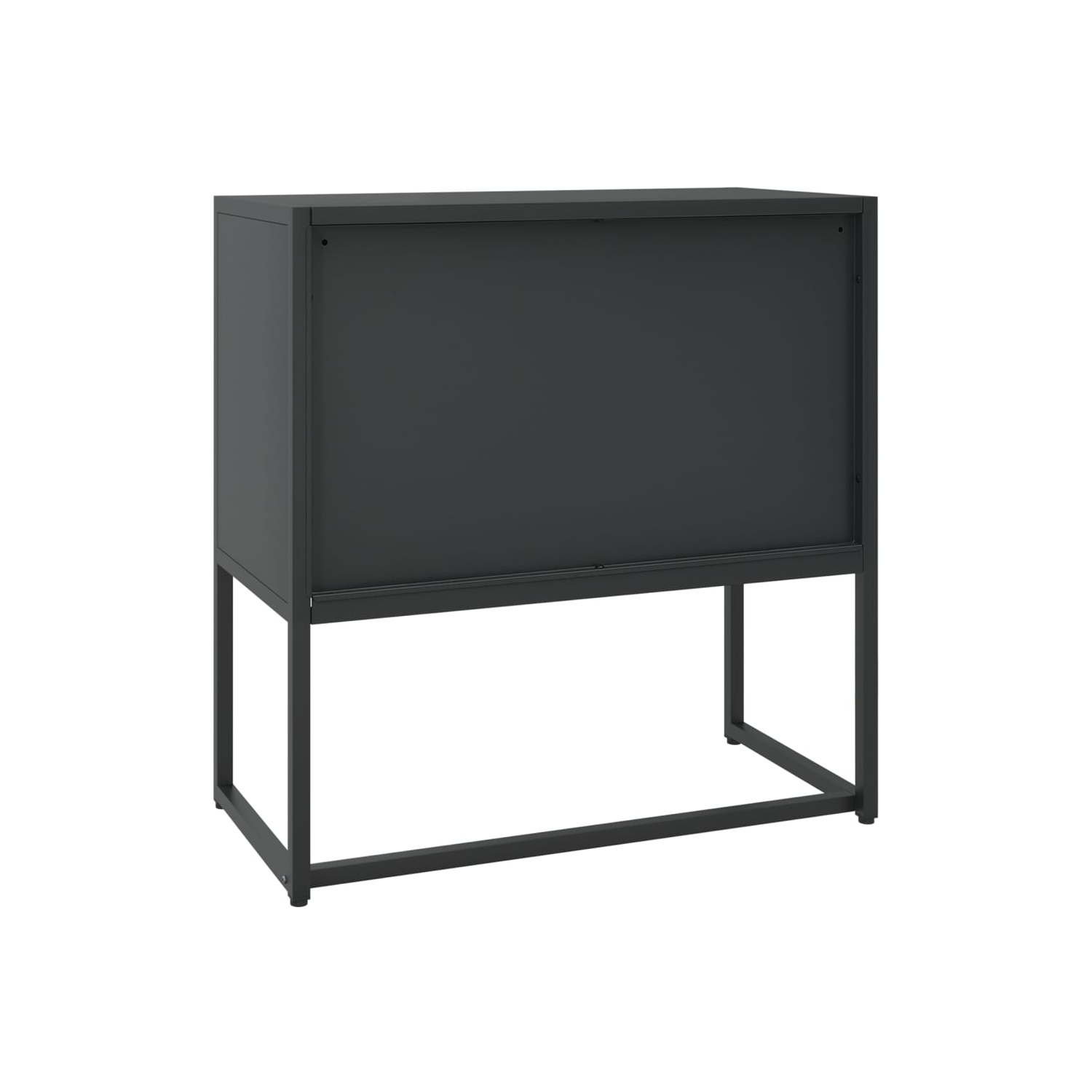 vidaXL Sideboard Black 75x35x75 cm Steel