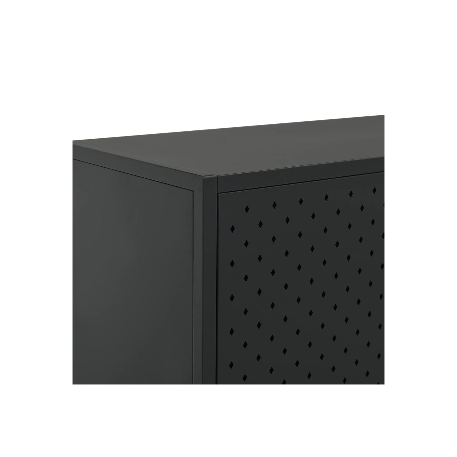 vidaXL Sideboard Black 75x35x75 cm Steel