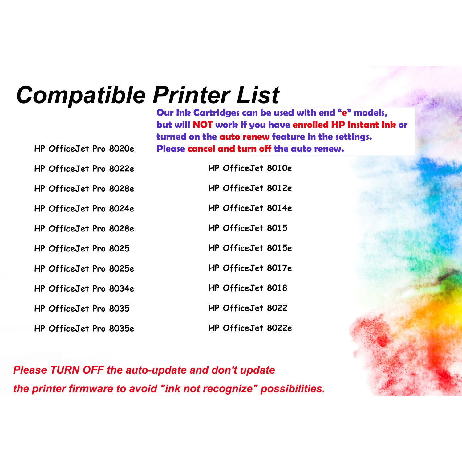 [New Chip] 2 Black Compatible Replacement for HP 910 XL Ink Cartridges 910XL High Yield - OfficeJet 8010e 8012 8013 8014 8015e 8017 8018 8020 8022e