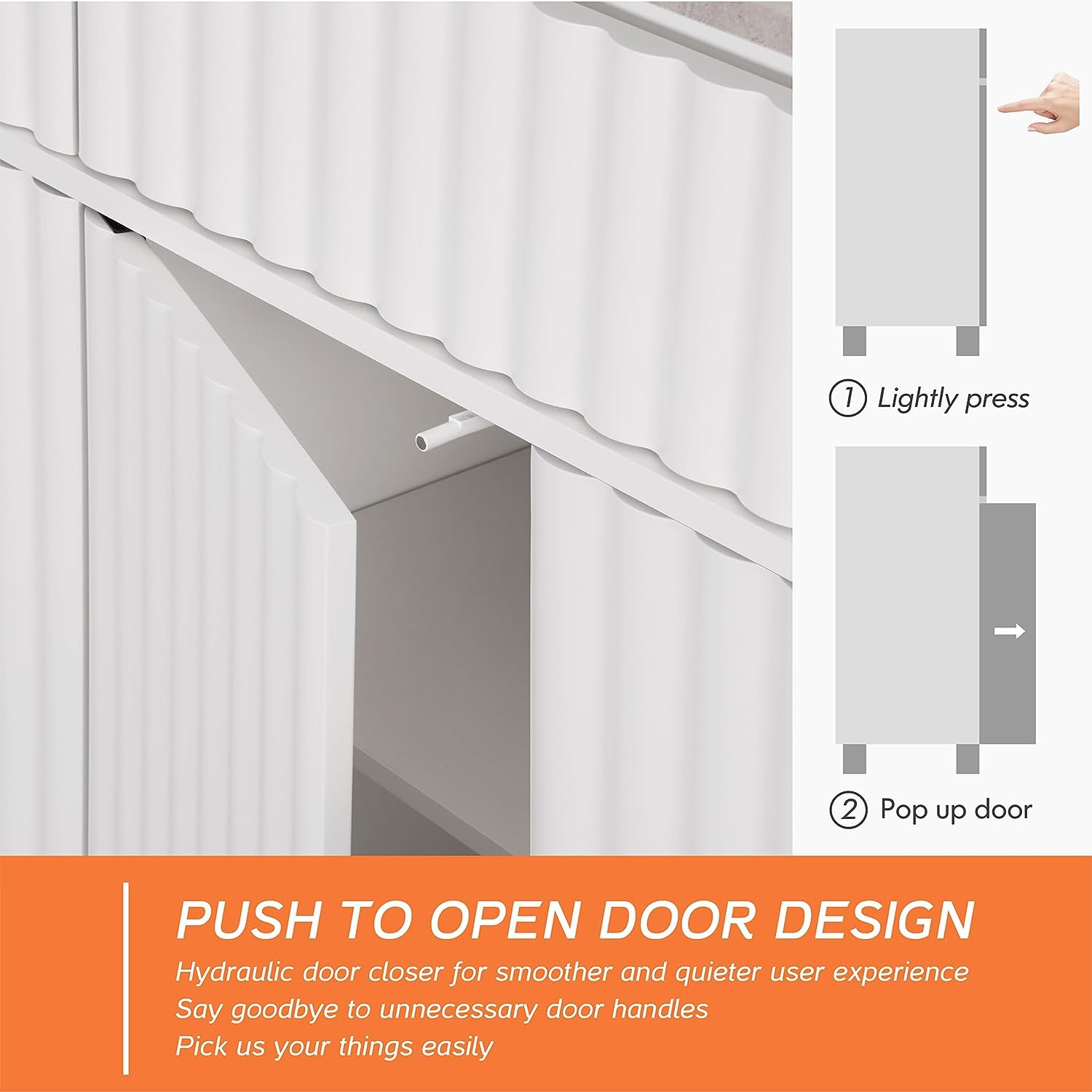 WAMPAT – Grand meuble pour téléviseur 2-en-1 pour téléviseur de 110 po, table console multimédia moderne pour téléviseur du centre de divertissement,
