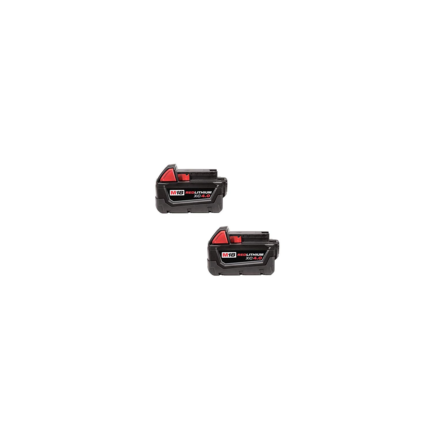 Milwaukee 48-11-1842C M18 REDLITHIUM XC 4.0 Extended Capacity Battery Pack (2-Pack)