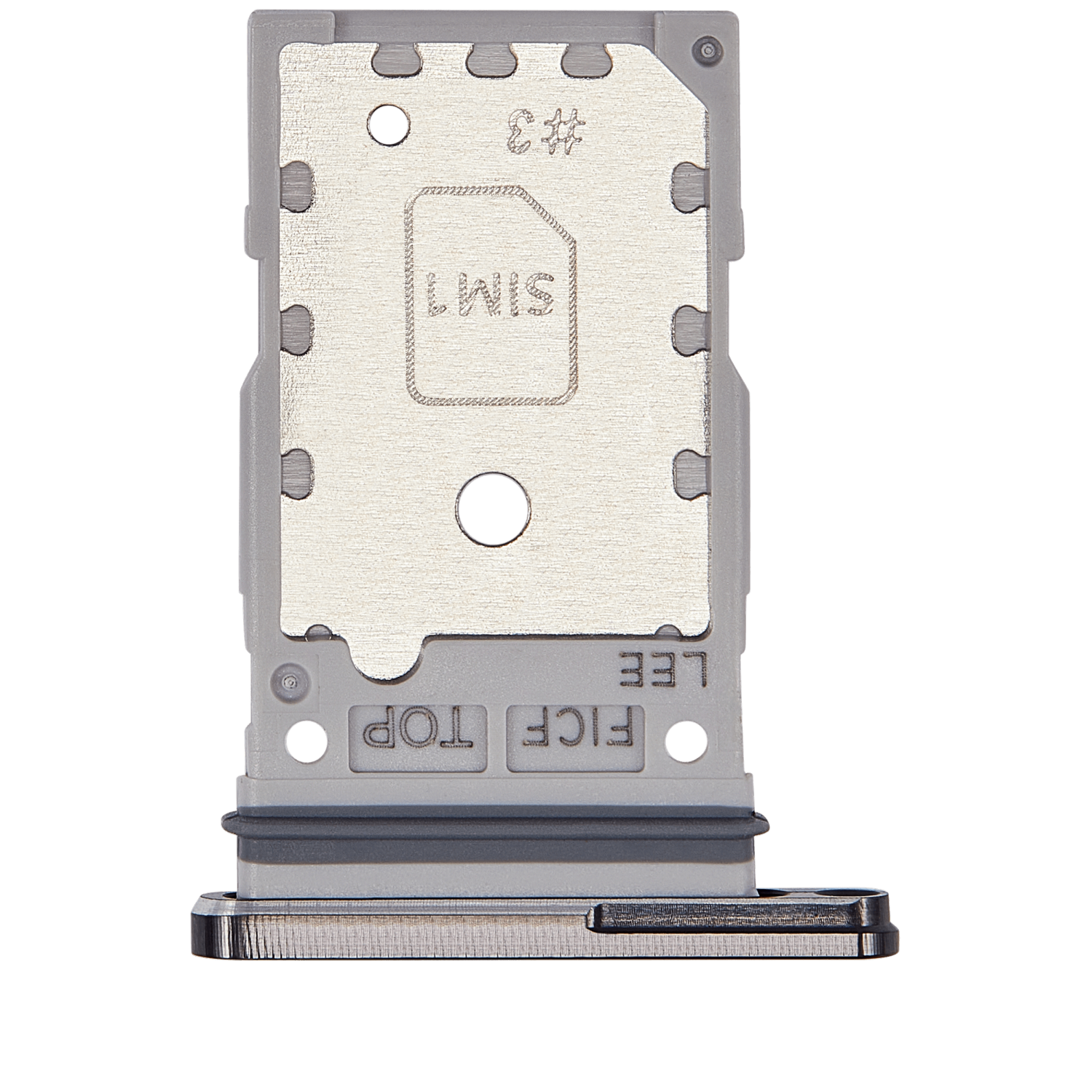 Replacement Dual Sim Card Tray Compatible With Samsung Galaxy Z Fold 4 (Phantom Black)