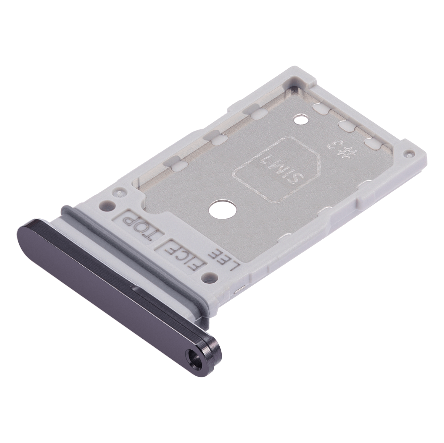 Replacement Dual Sim Card Tray Compatible With Samsung Galaxy Z Fold 4 (Phantom Black)