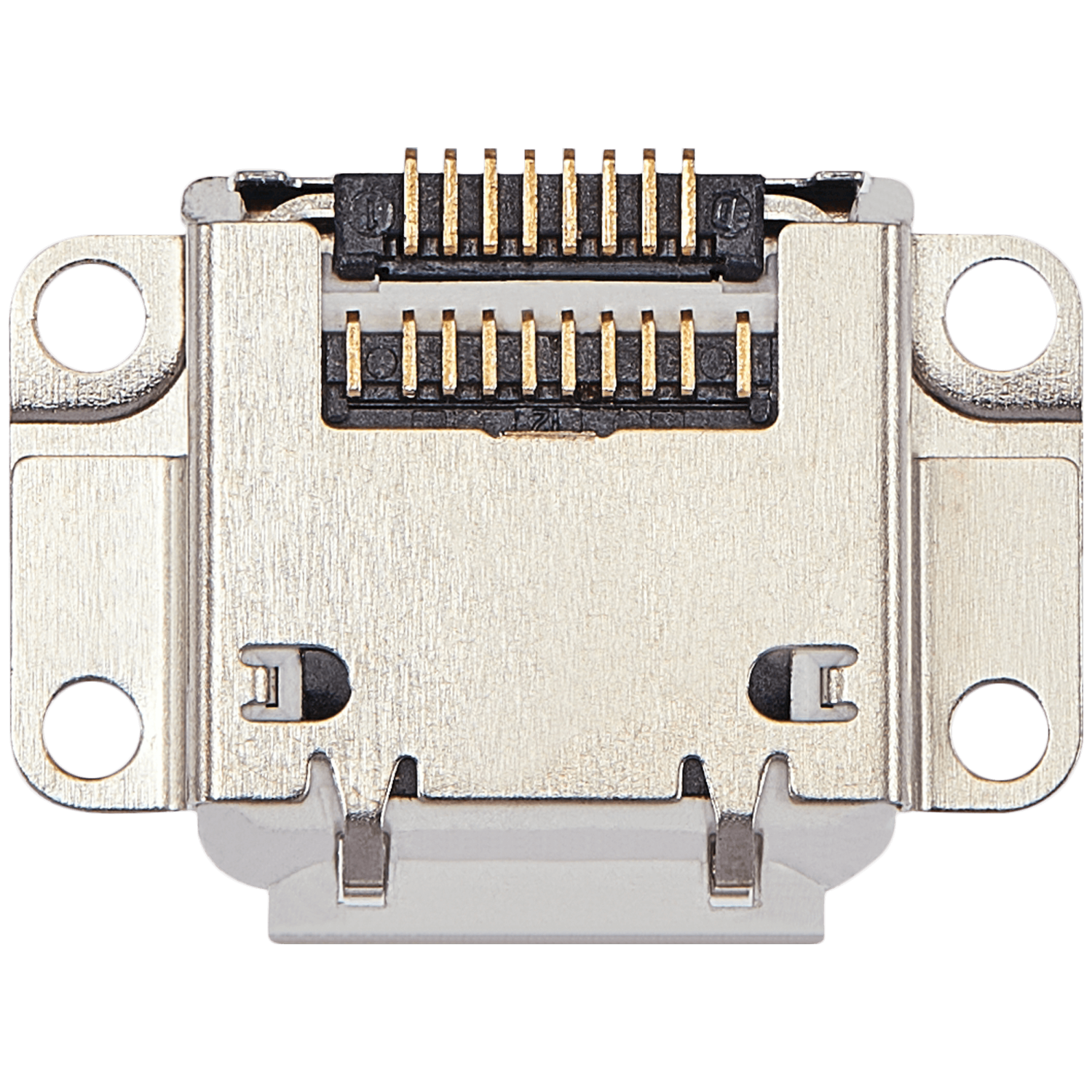 Replacement Charging Port For iPad Pro 10.5"/iPad Pro 12.9"1st Gen(15)/iPad Pro 12.9"2nd(17)(Soldering)(White)(10 Pk)