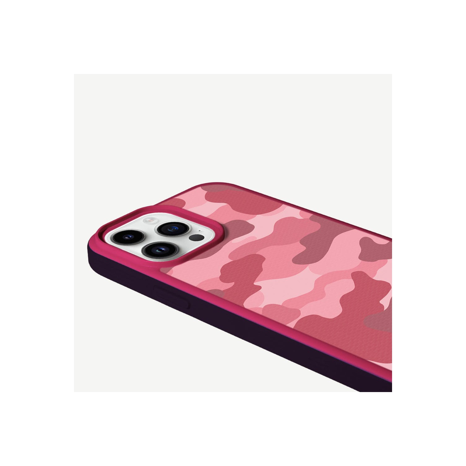 MagSafe iPhone 13 Pro Max Pink Camo Case