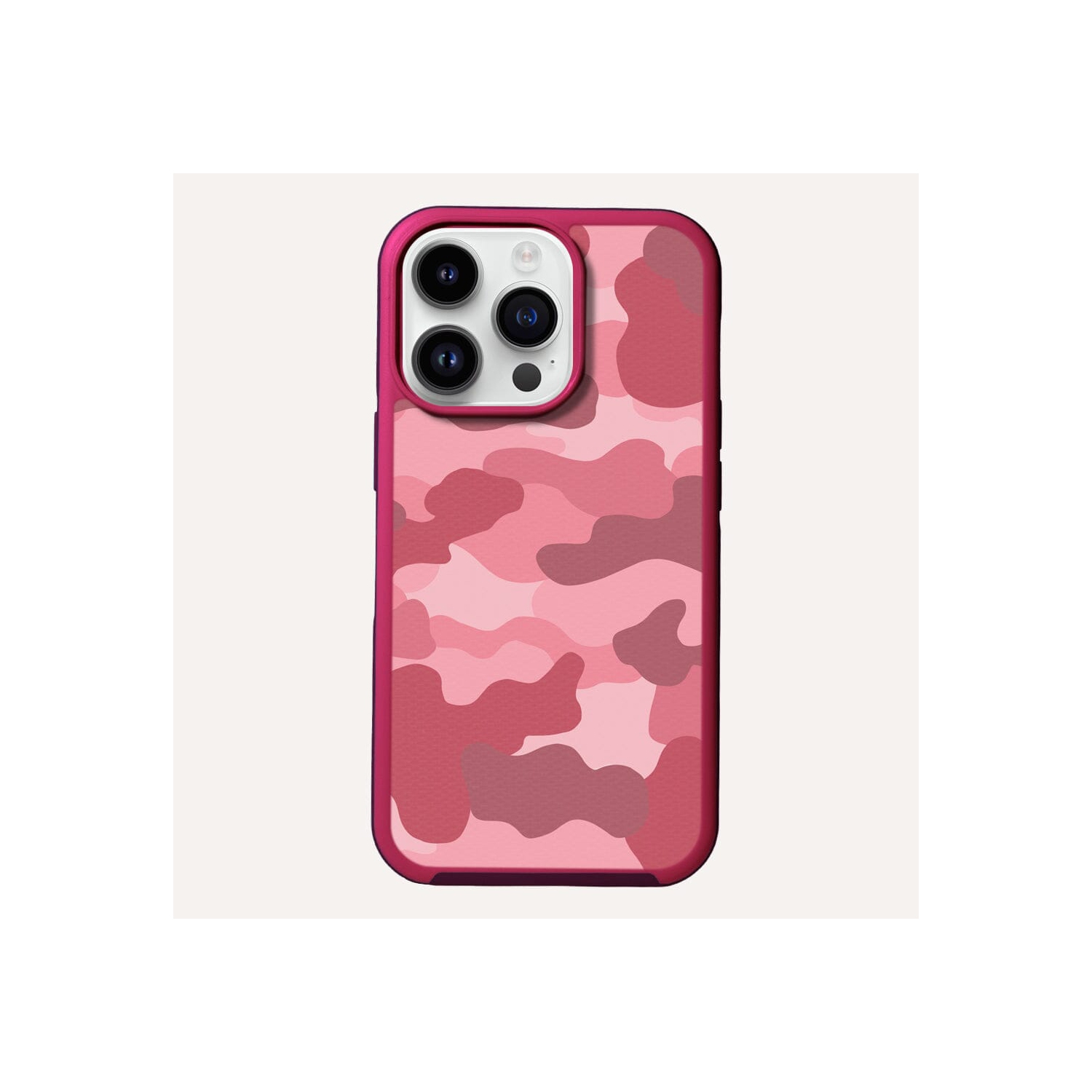 MagSafe iPhone 13 Pro Max Pink Camo Case