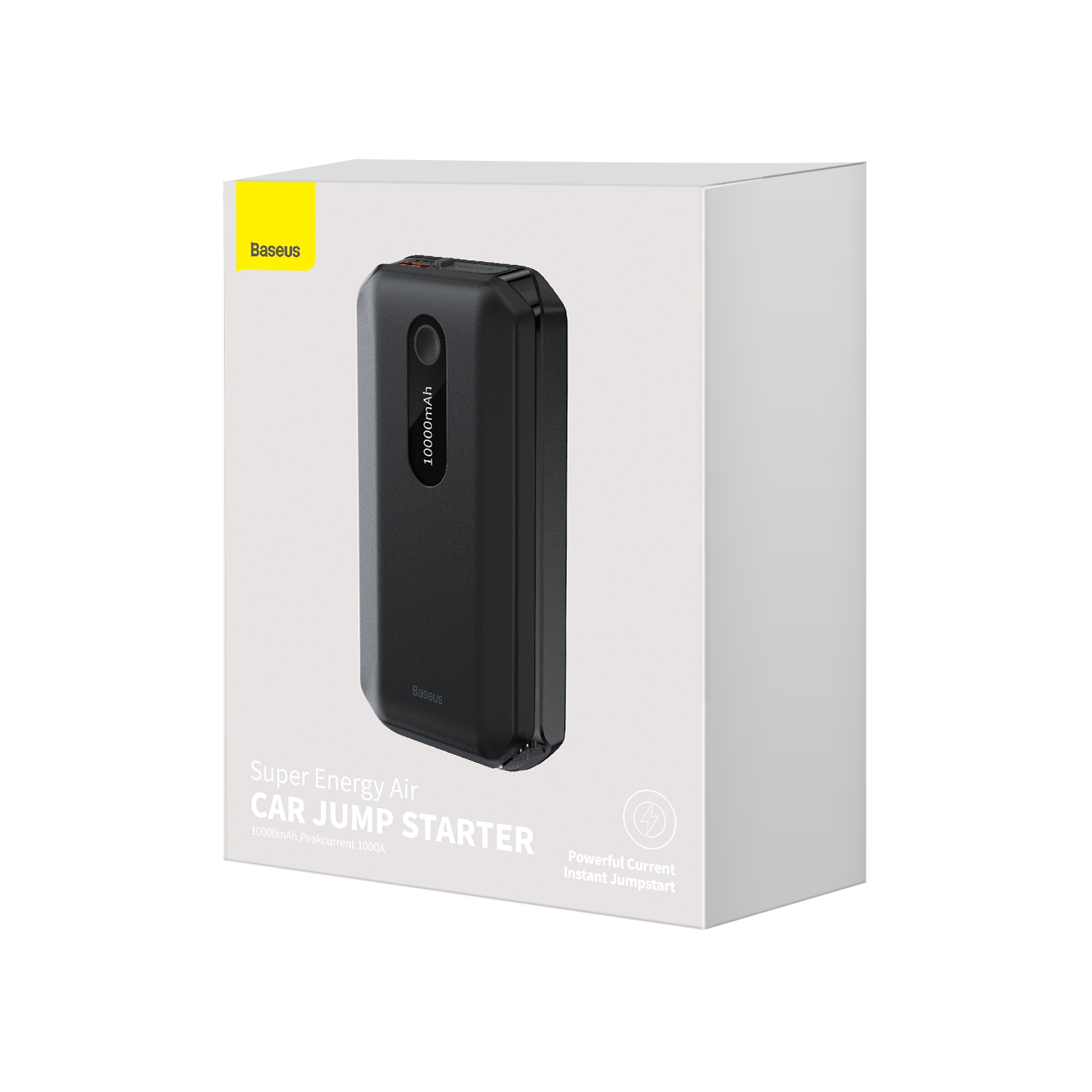 Baseus Super Energy Air Car Jump Starter 10000mAh Peak 1000A Power Pack -Black