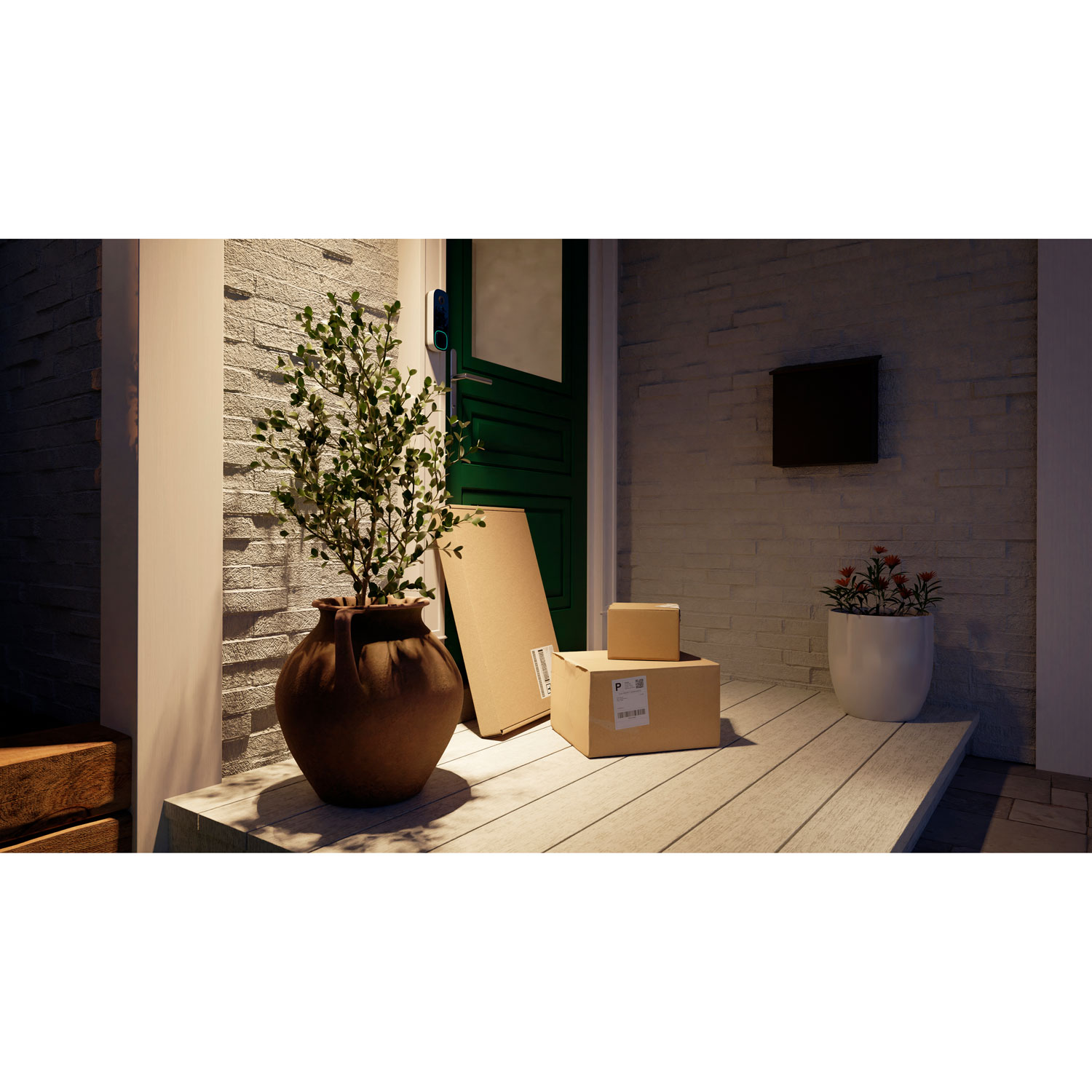 Sonnette vidéo avec caméra intelligente d'ecobee