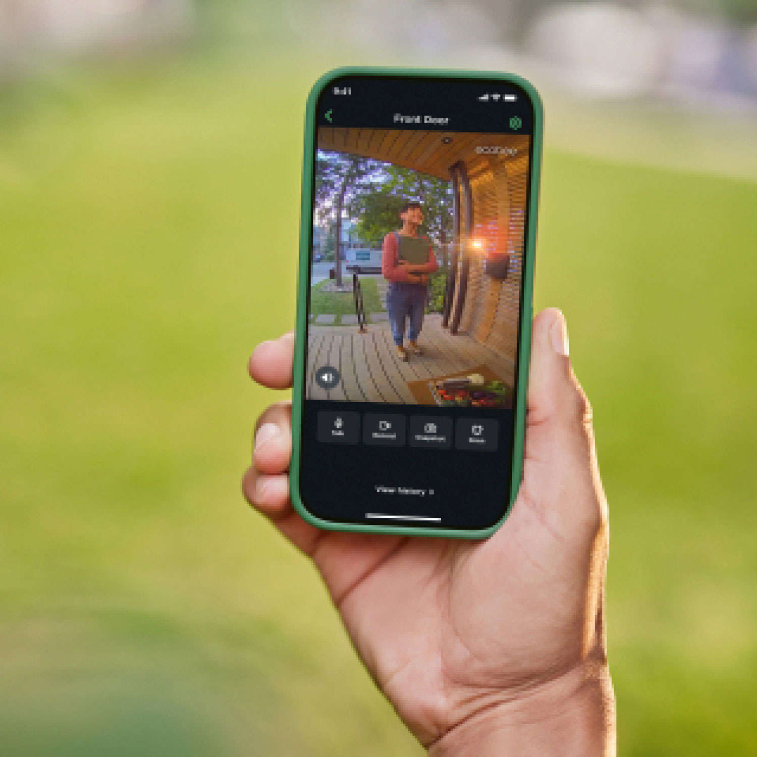 Sonnette vidéo avec caméra intelligente d'ecobee